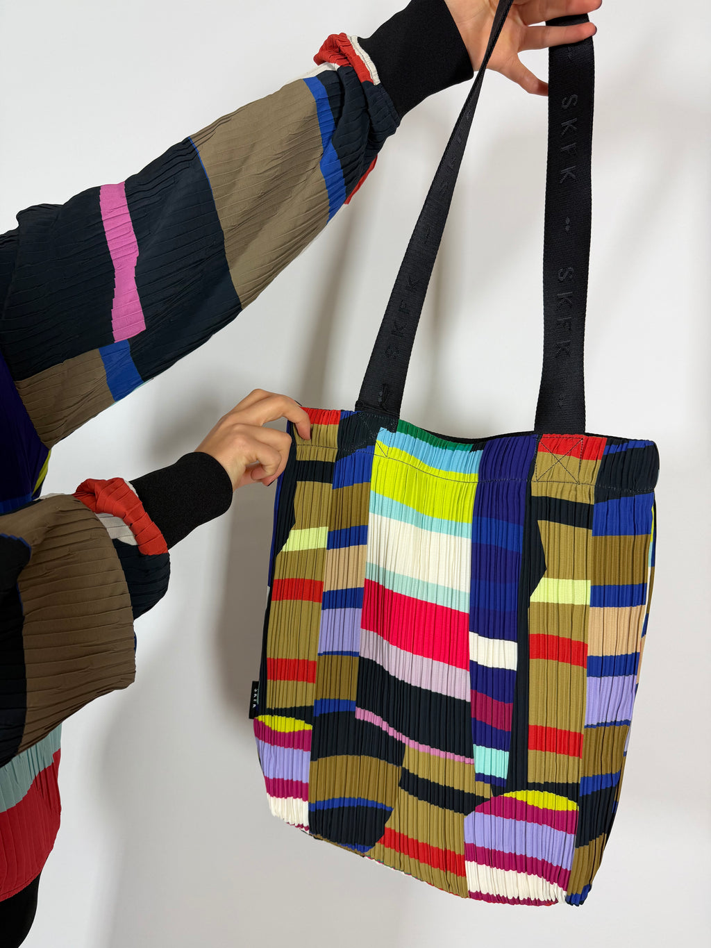 Borsa Plissè Multicolor SKFK