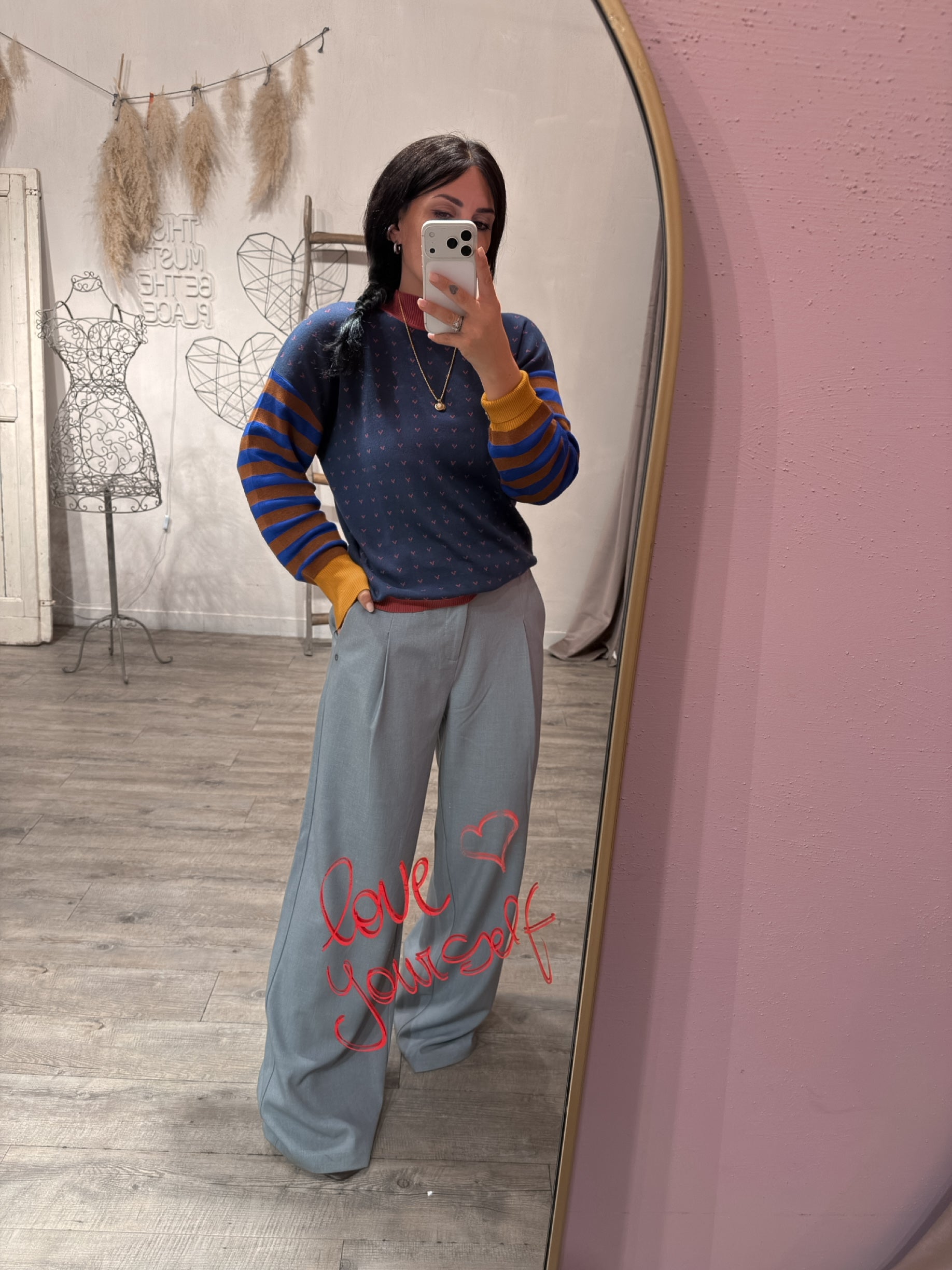 Pull Righe/Fantasia Multicolore Surkana