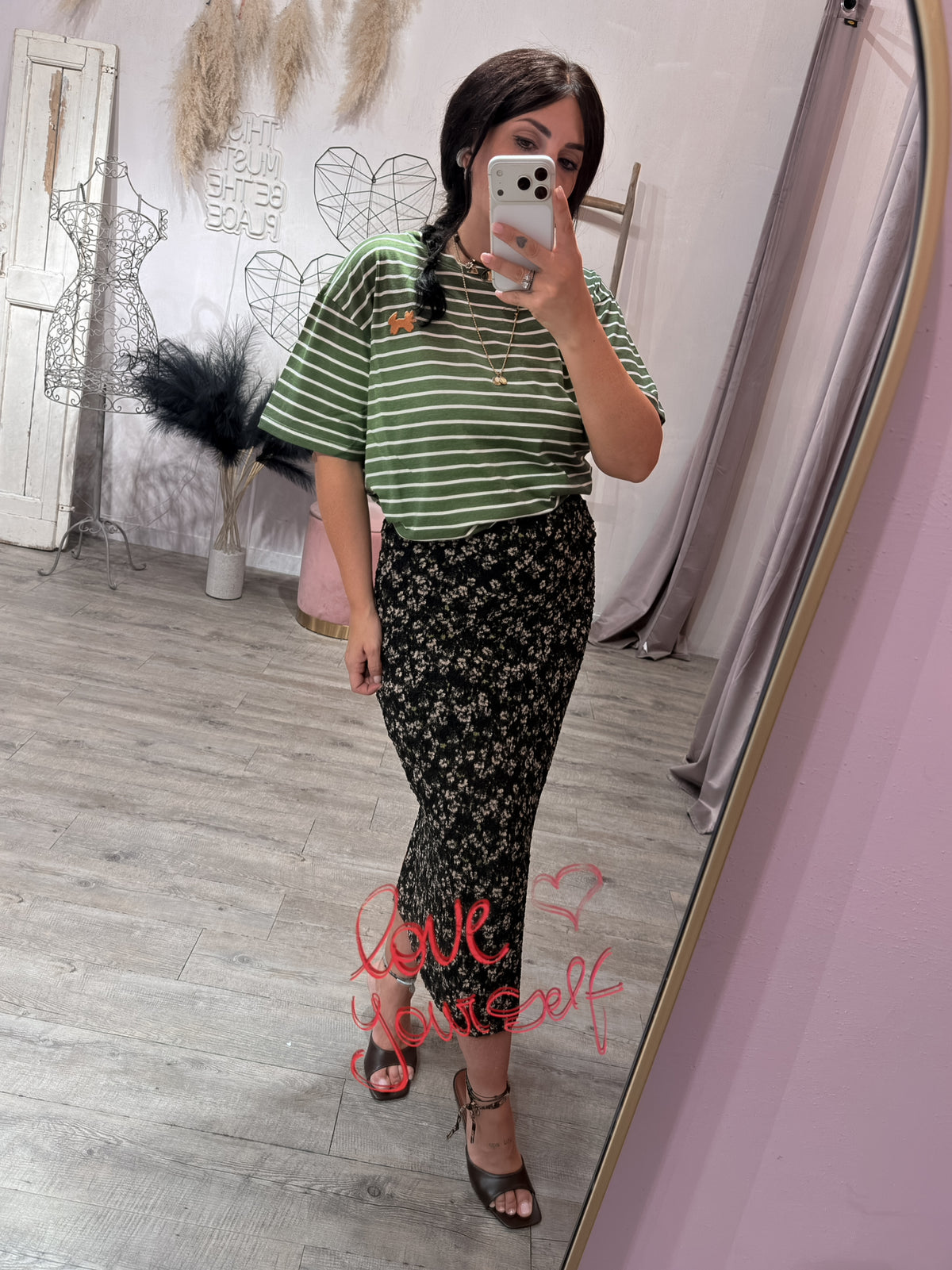 T-Shirt Marina Ricamo +colori Compania Fantastica