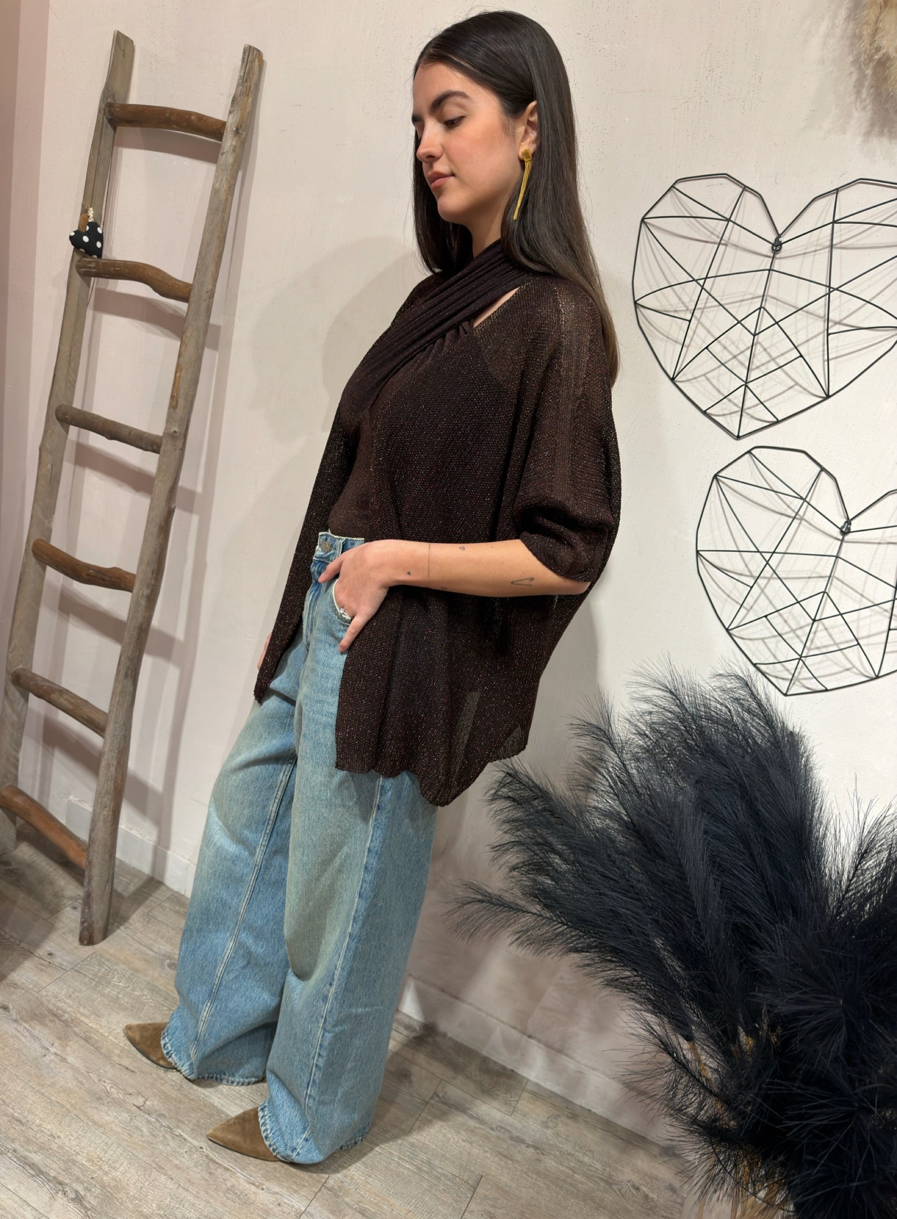 Kimono Lurex Moro Kontatto