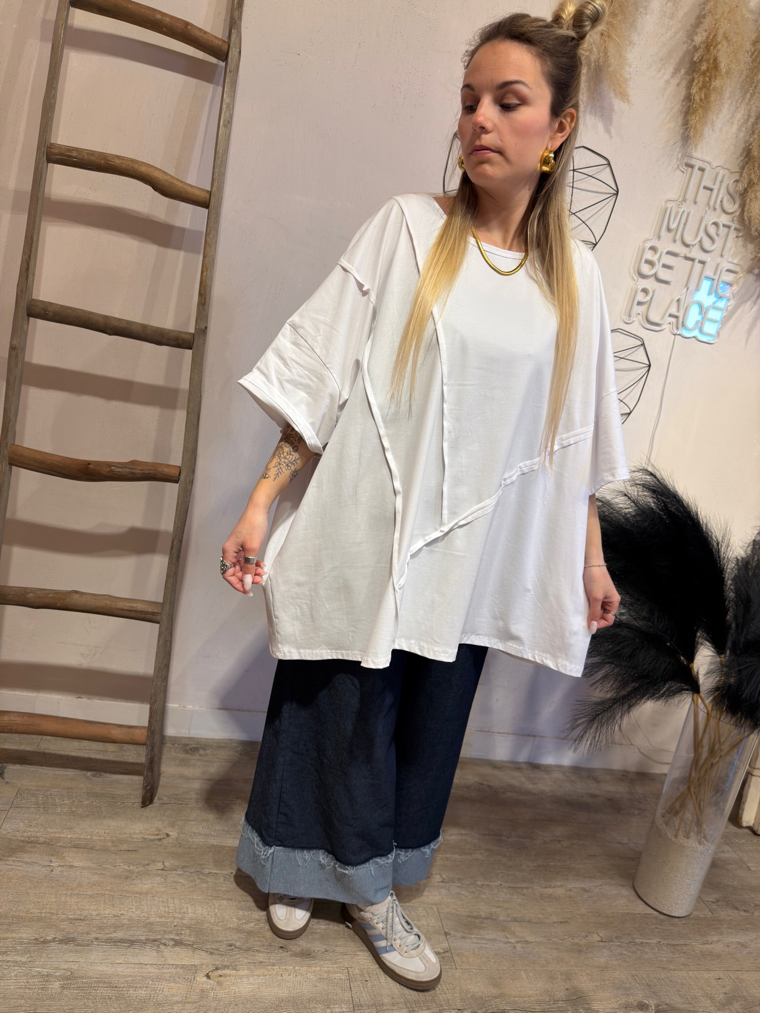 Maxi T-shirt Scatola Profili +colori