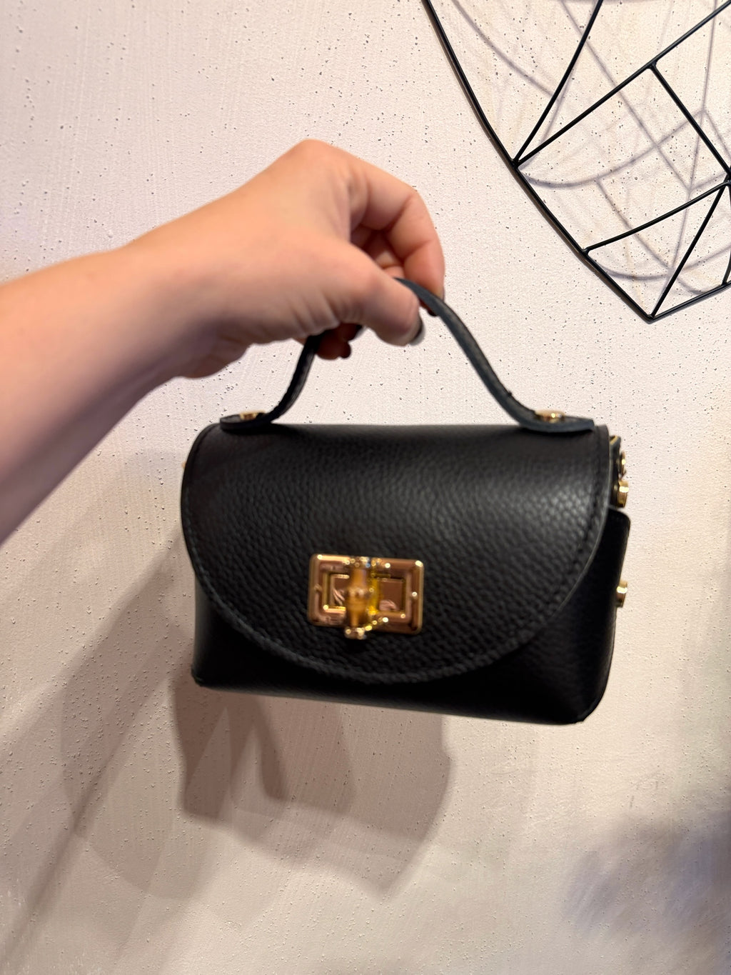 Mini Bag Bauletto Vera Pelle +Colori