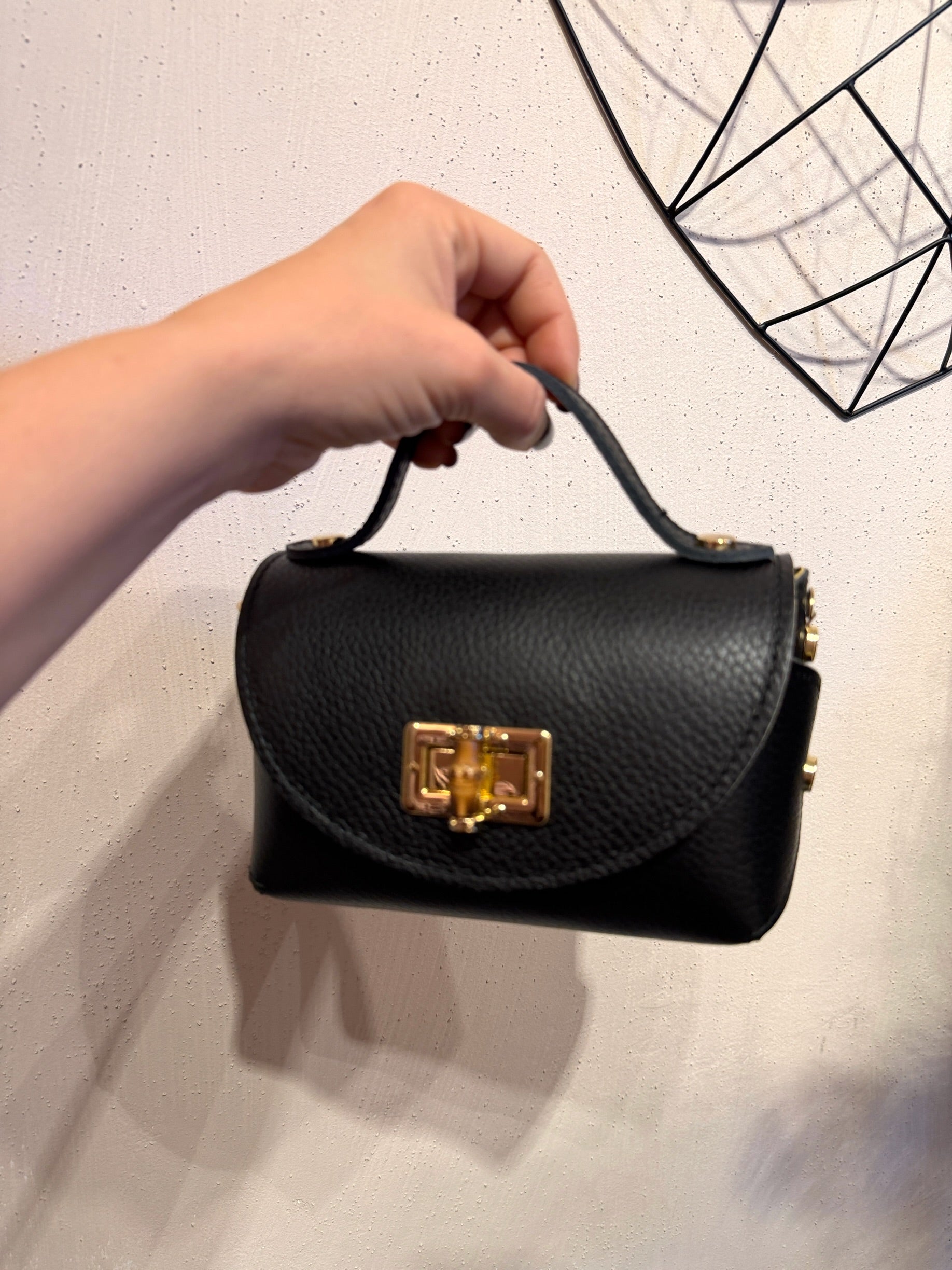 Mini Bag Bauletto Vera Pelle +Colori