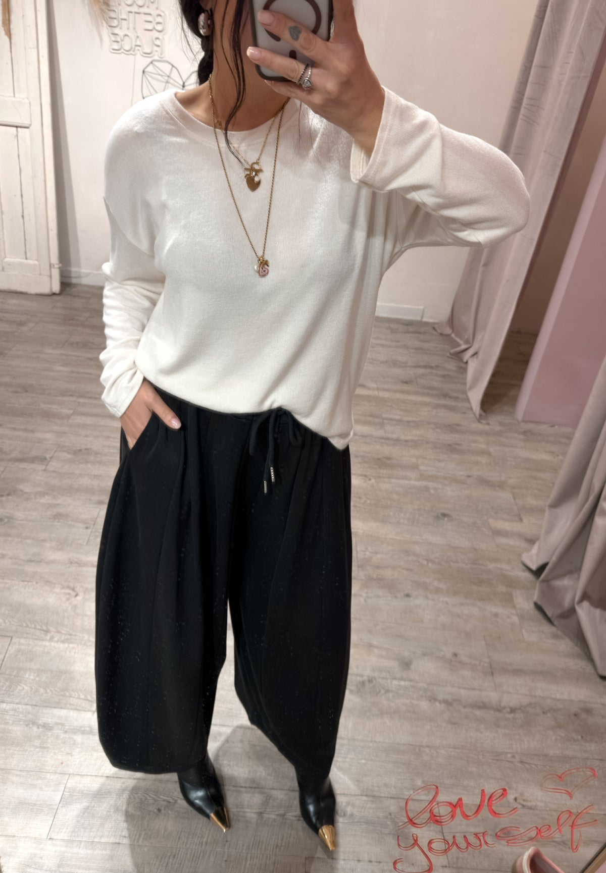 Pantalone Balloon Felpa +colori