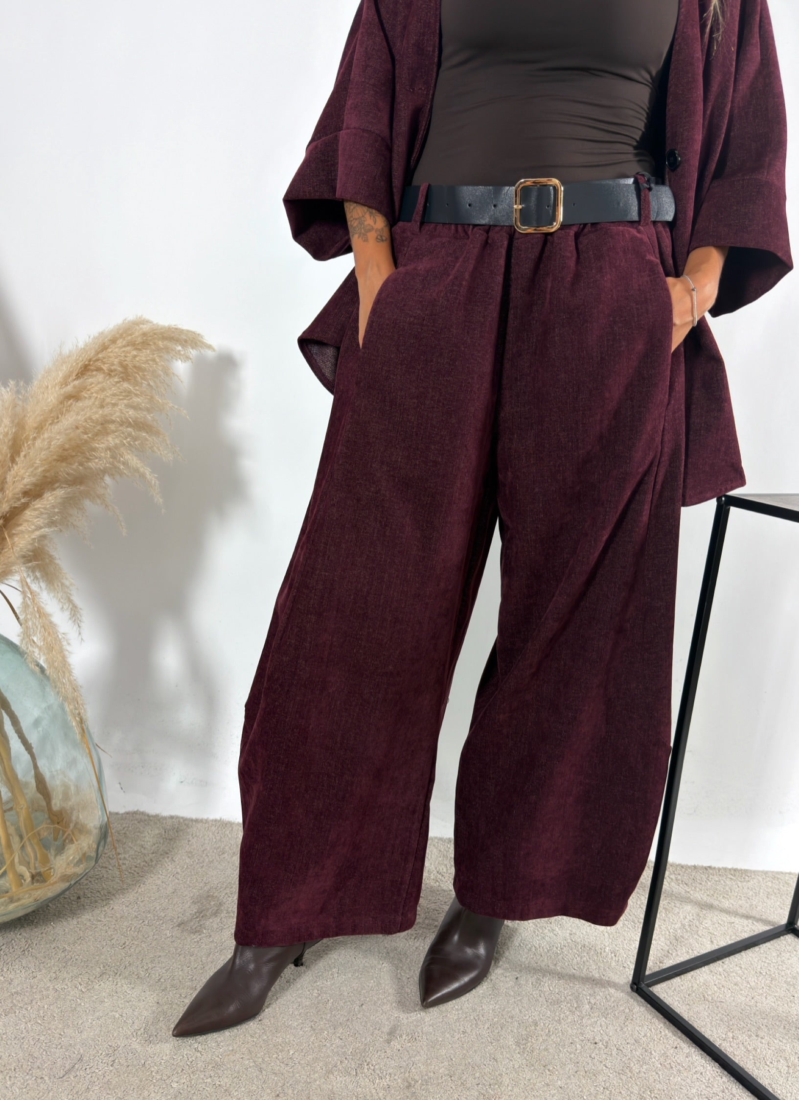 Pantalone Ovetto Grace Velvet +colori