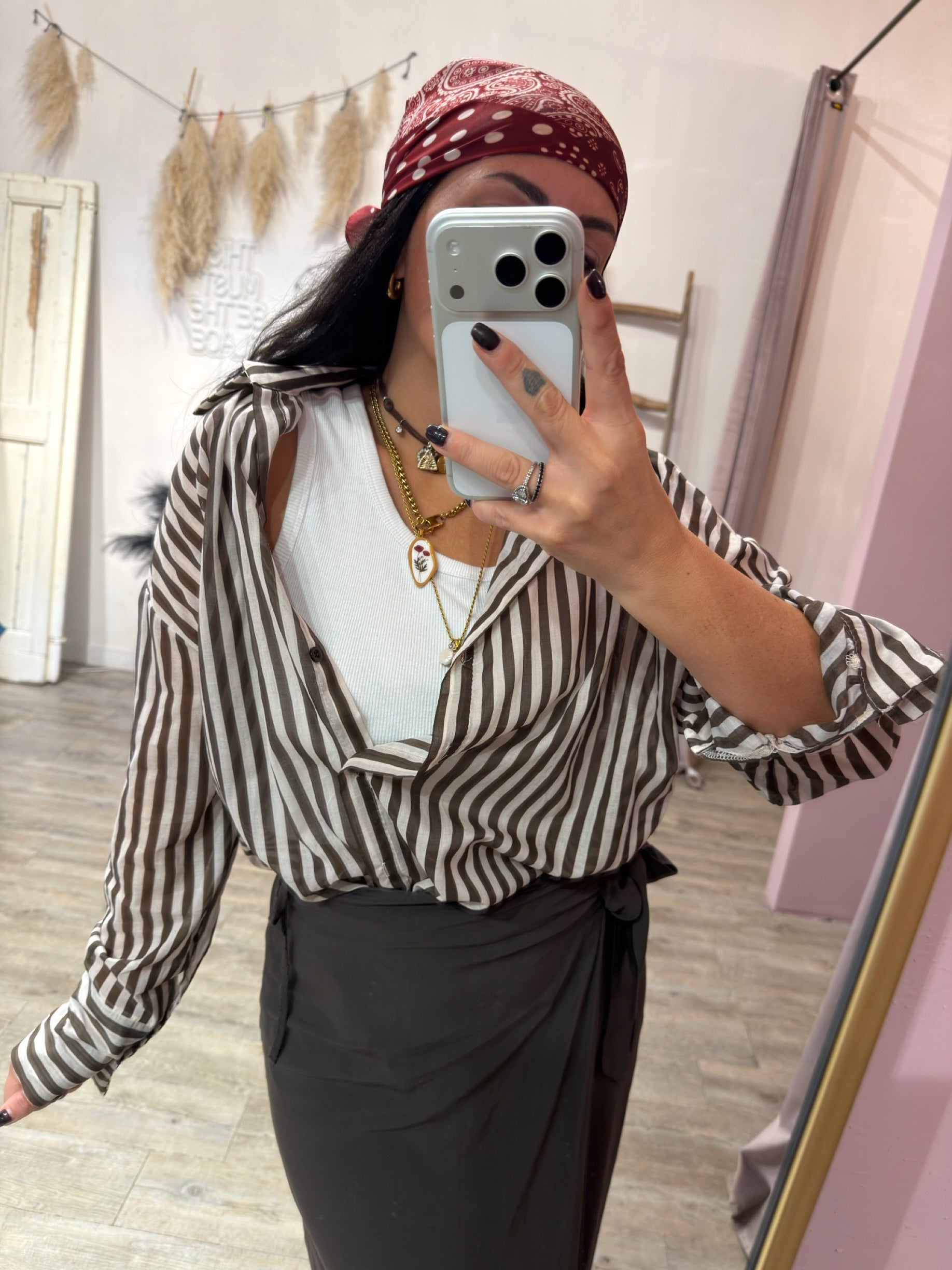 Camicia Over Righe +colori