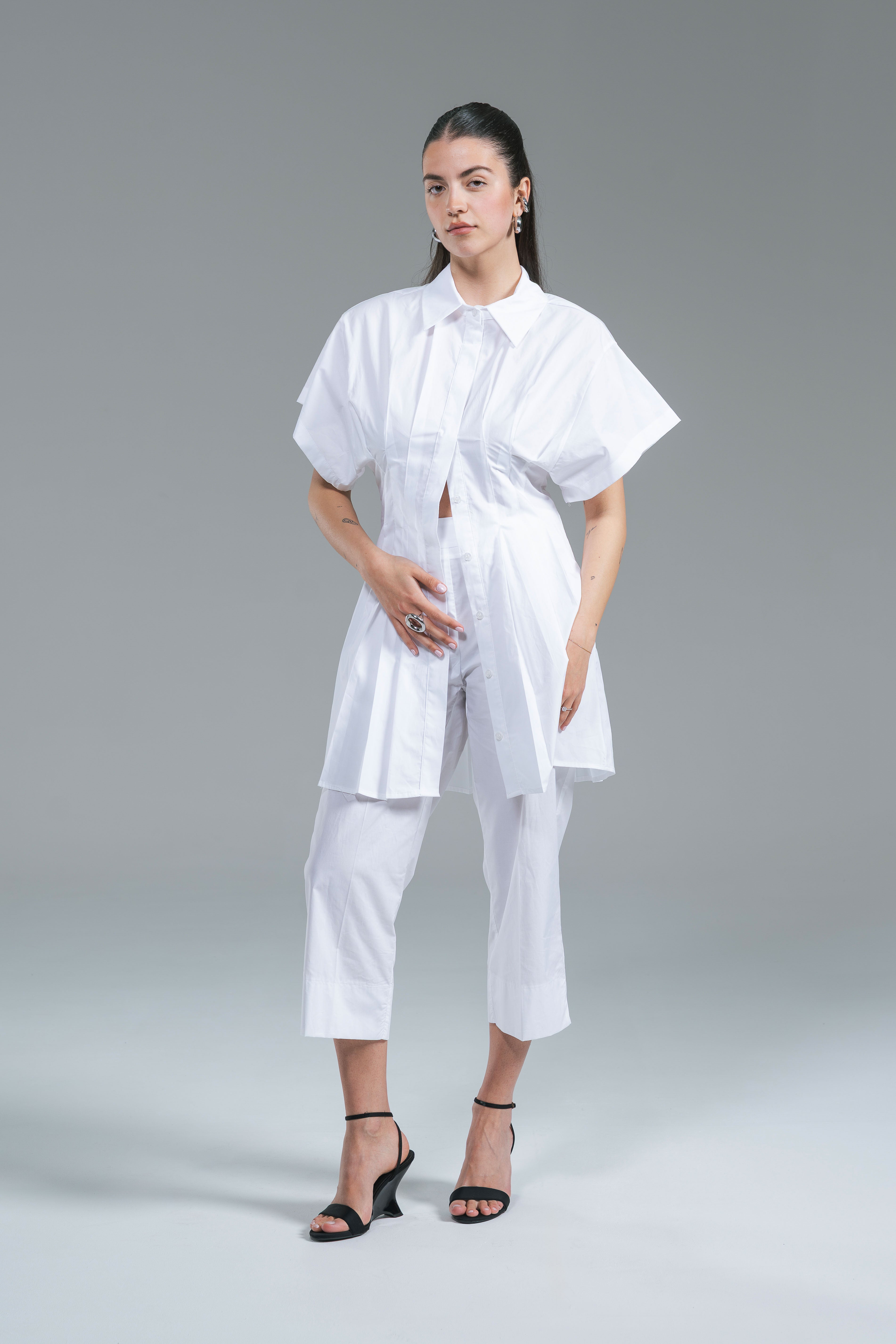 Camicia Popeline Kostumn1 Off-White