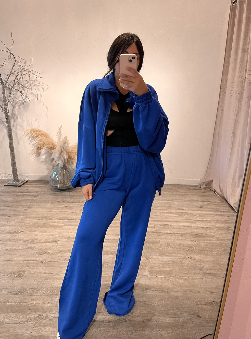 Panta Palazzo Sporty Blu Kostumn1
