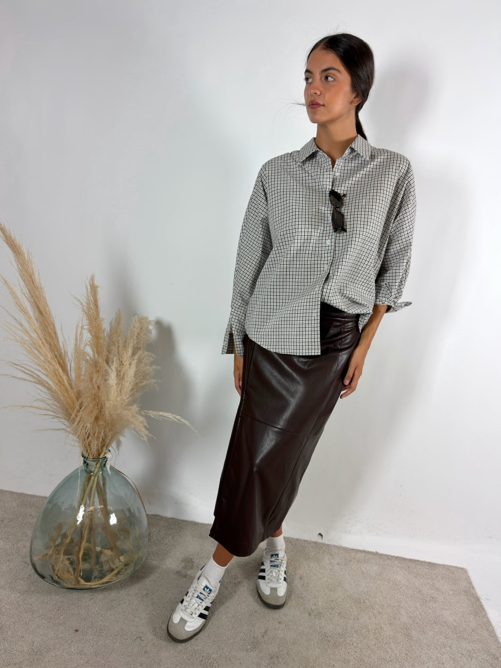 Camicia Boyfriend Check Wild Pony