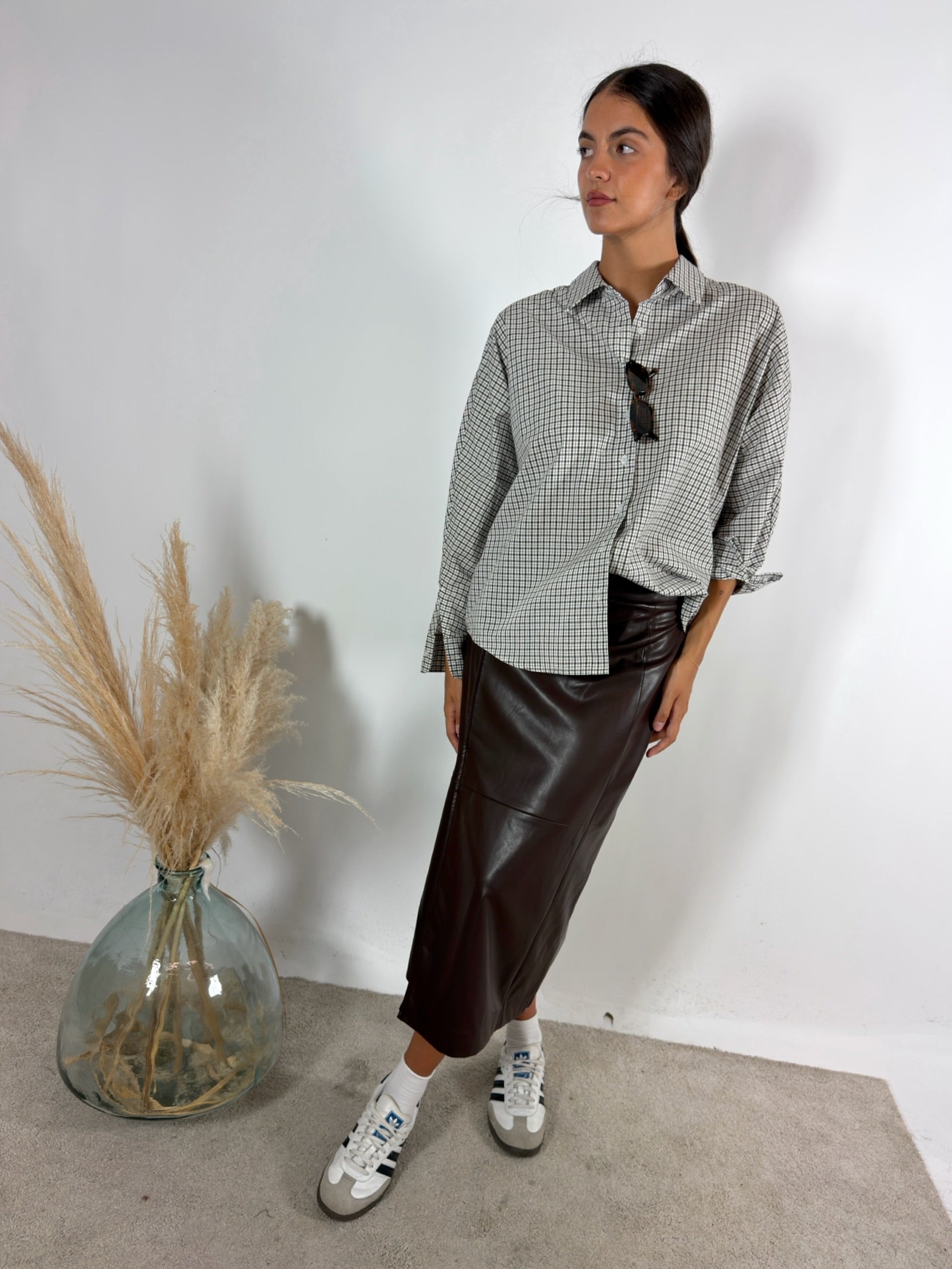 Camicia Boyfriend Check Wild Pony