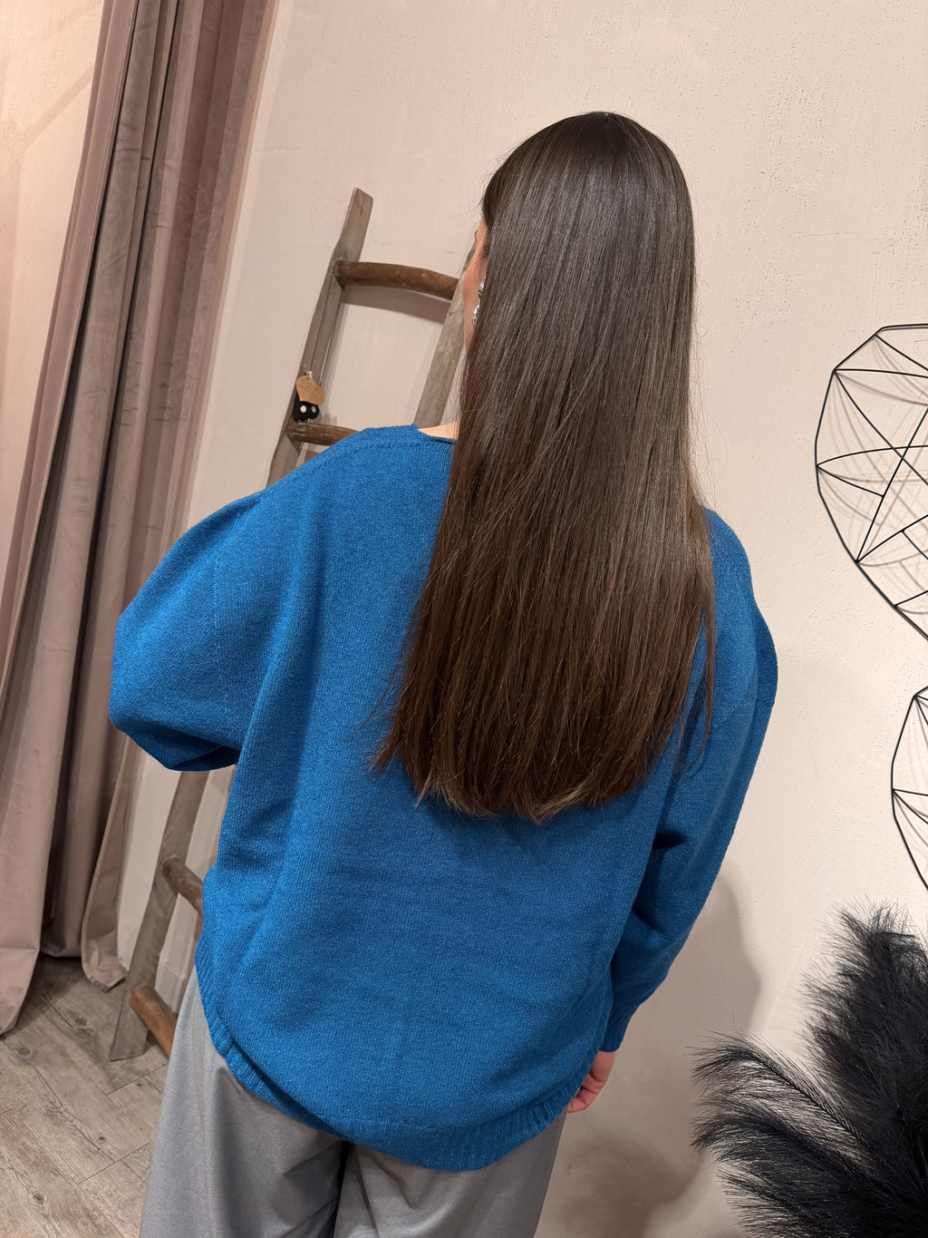 Maglione Scollo a V Kontatto +Colori