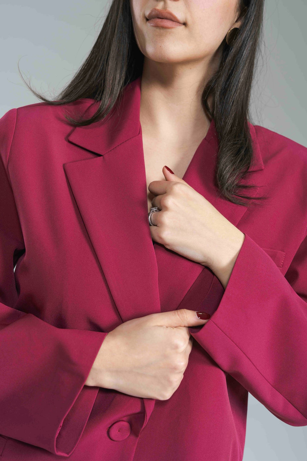Blazer Oversize Elegance Ribes Kostumn1