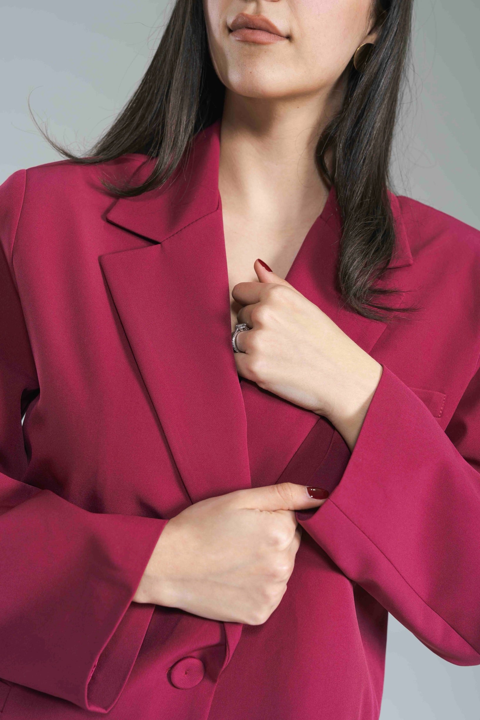 Blazer Oversize Elegance Ribes Kostumn1
