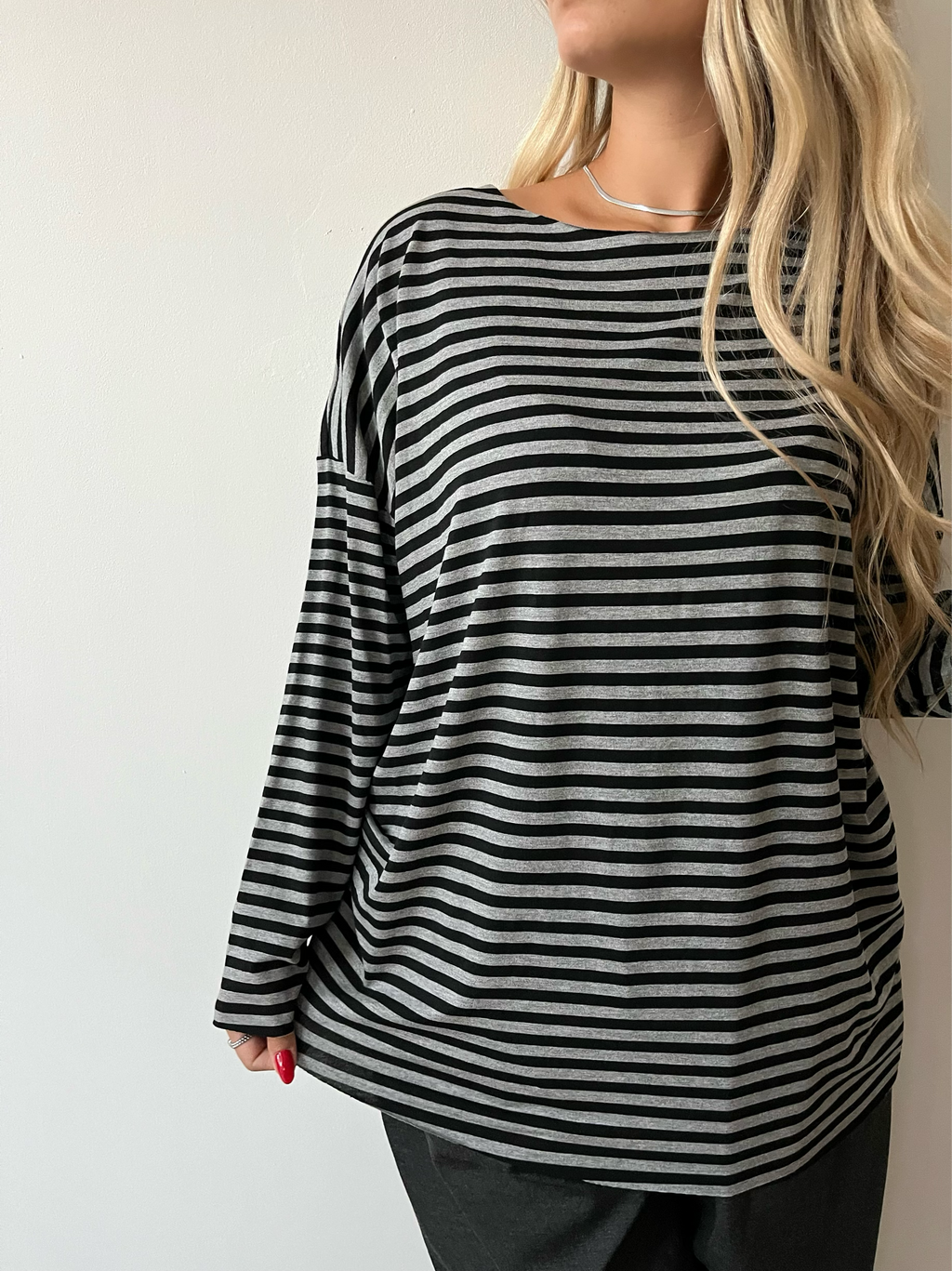 T-Shirt Righetta Grigio