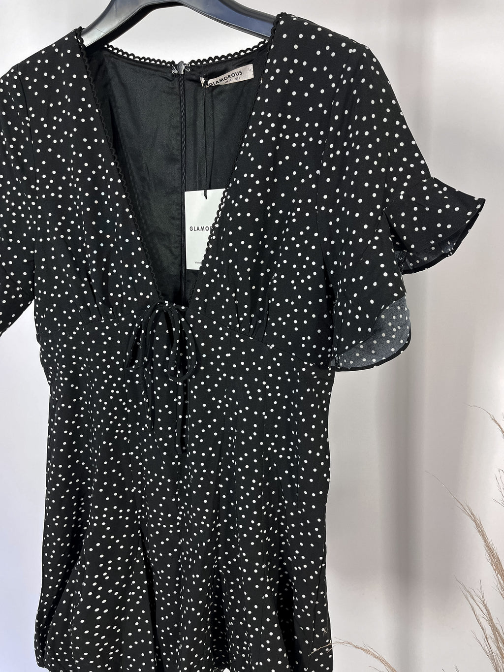 Jumpsuit Pois Nero Glamorous