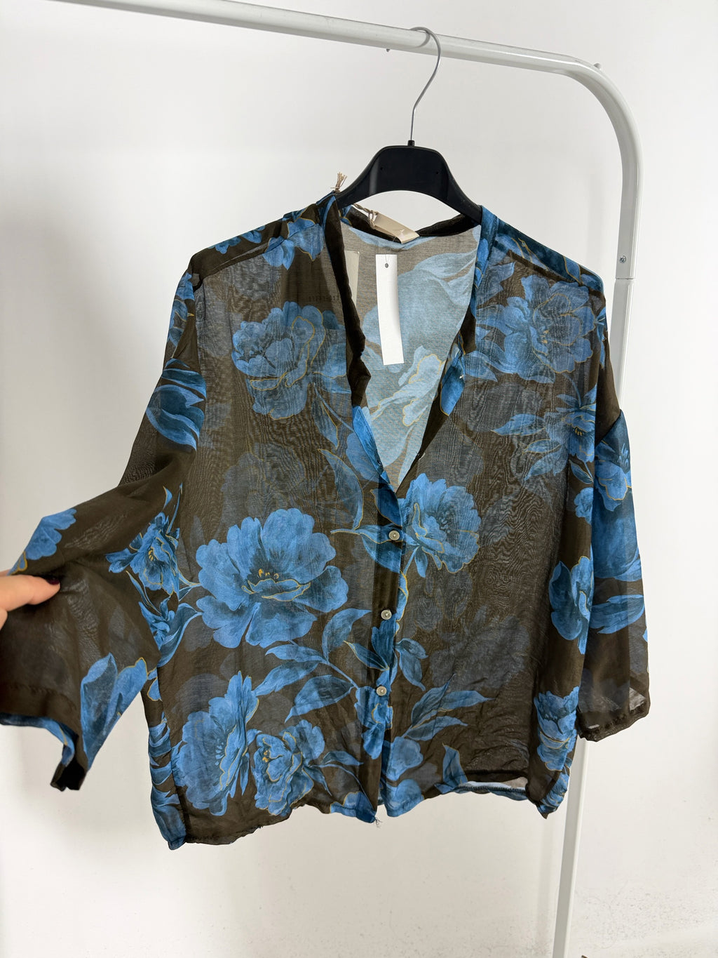 Camicia Misto Seta +Fantasie