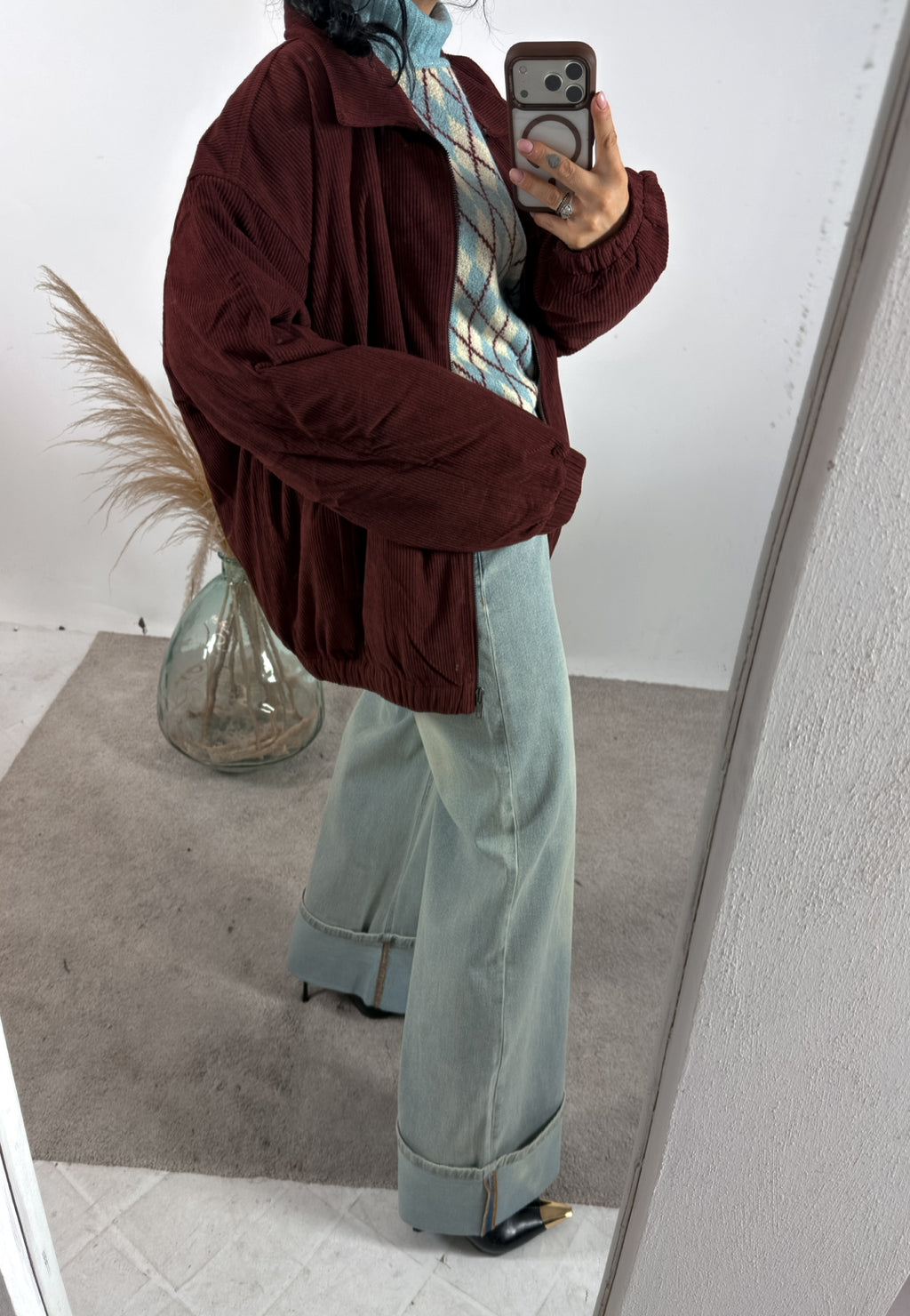 Bomber Oversize Costine Velluto 24Colours