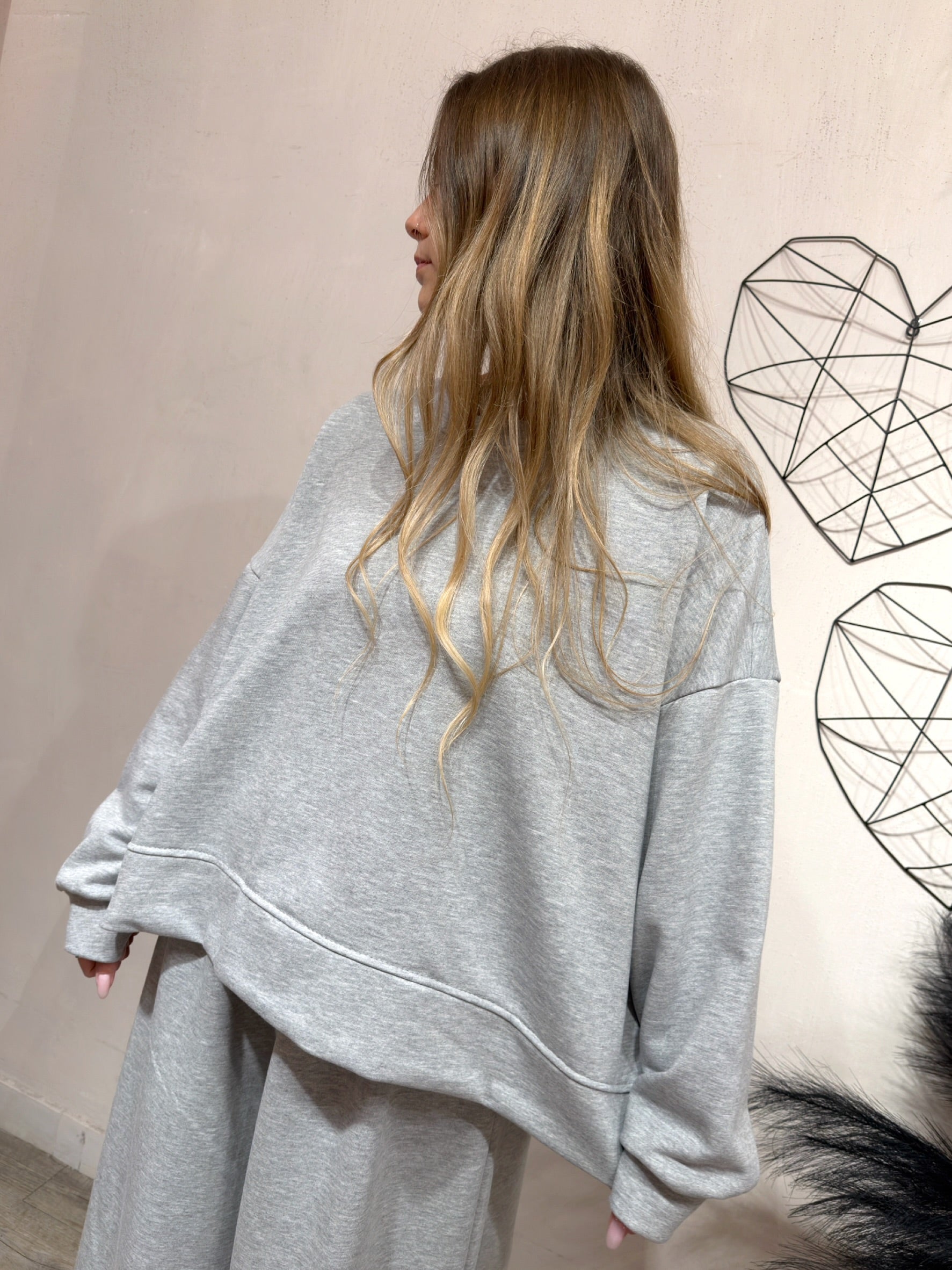 Felpa Oversize Cecilia +COLORI