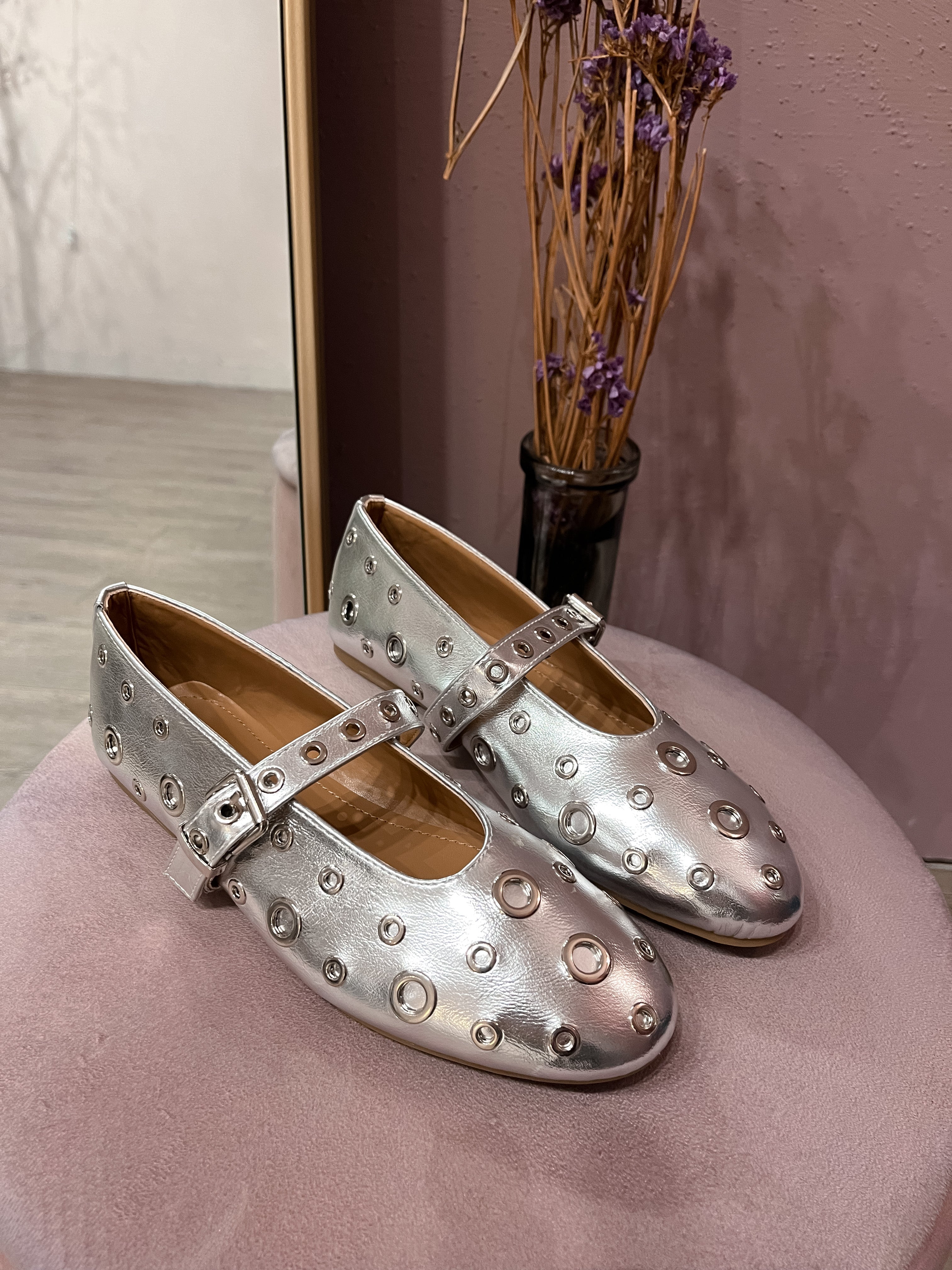 Ballerina Borchie Argento