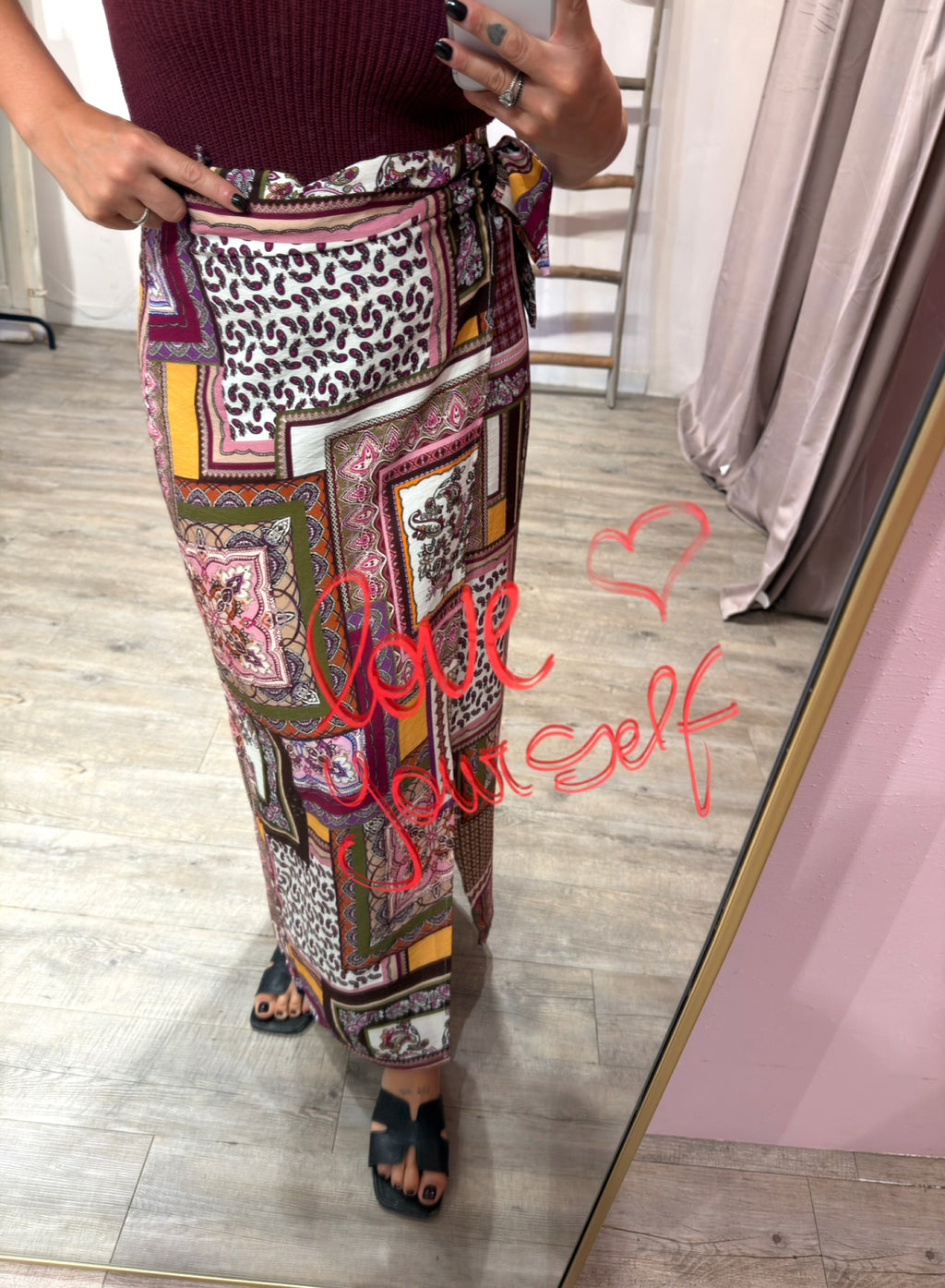 Gonna Pareo Fantasia Patchwork