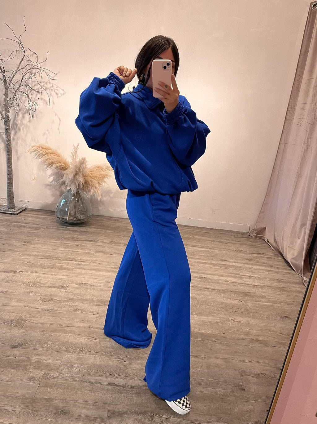 Panta Palazzo Sporty Blu Kostumn1