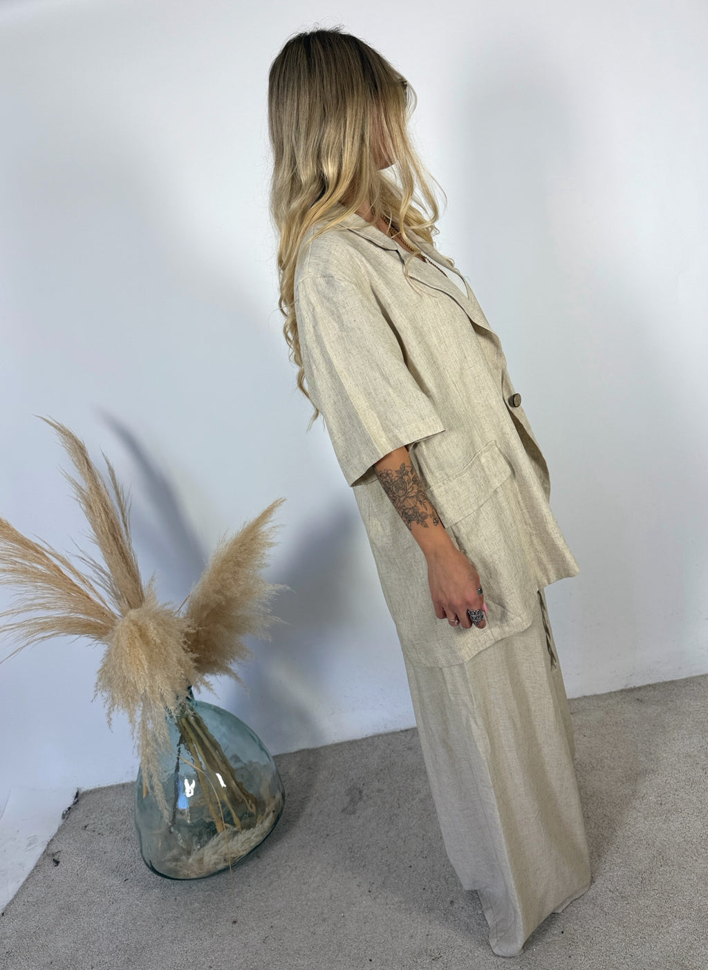 Tailleur Linen Over +colori