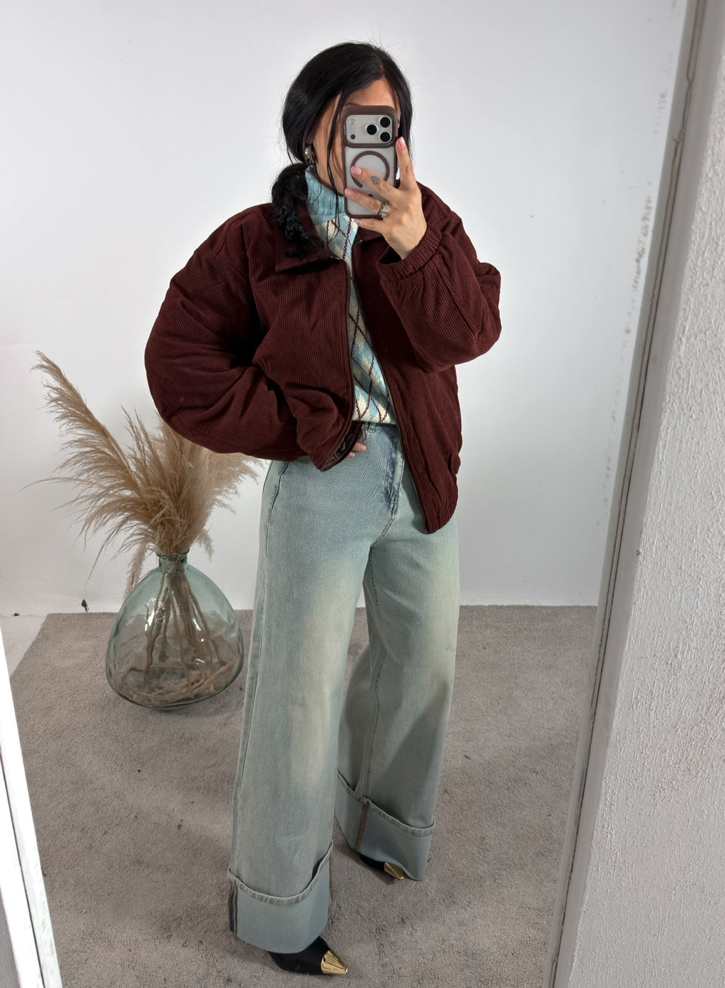 Bomber Oversize Costine Velluto 24Colours