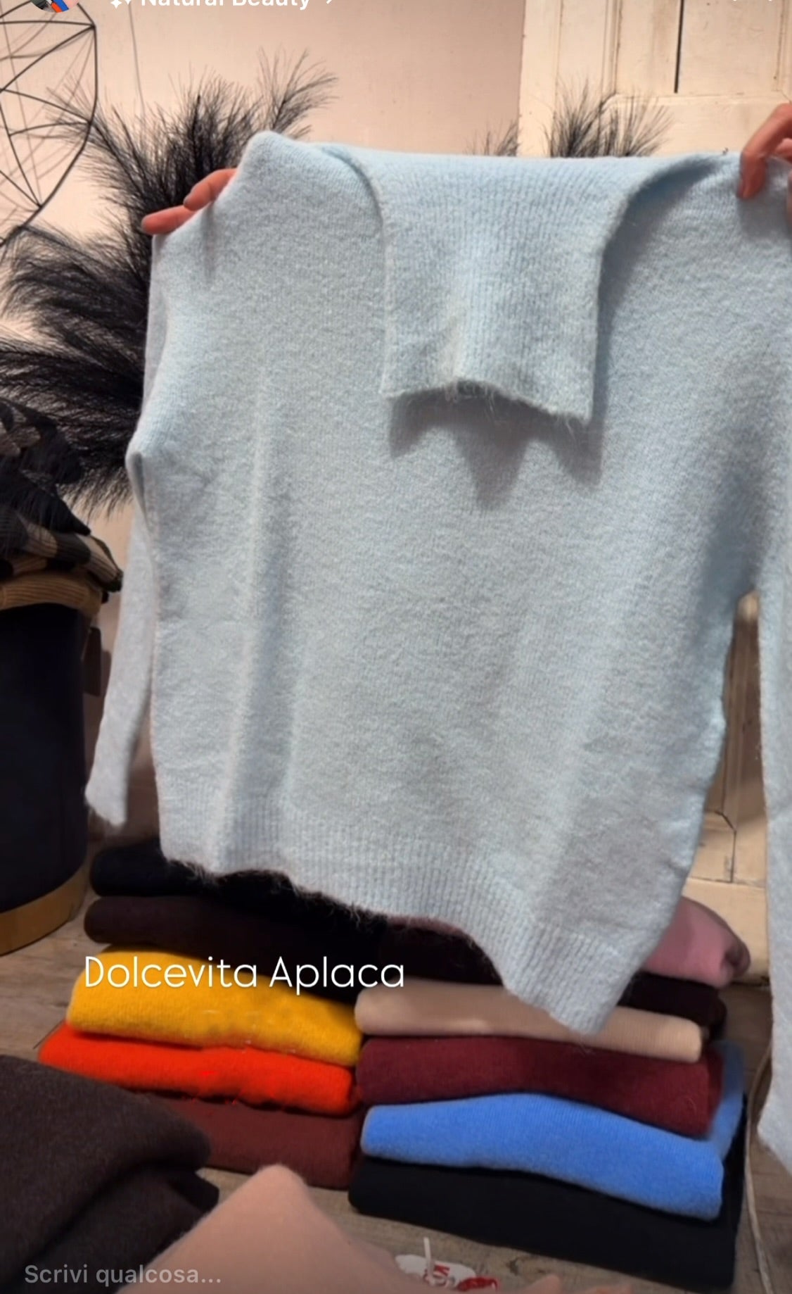 Pull Dolcevita Alpaca Kontatto +Colori