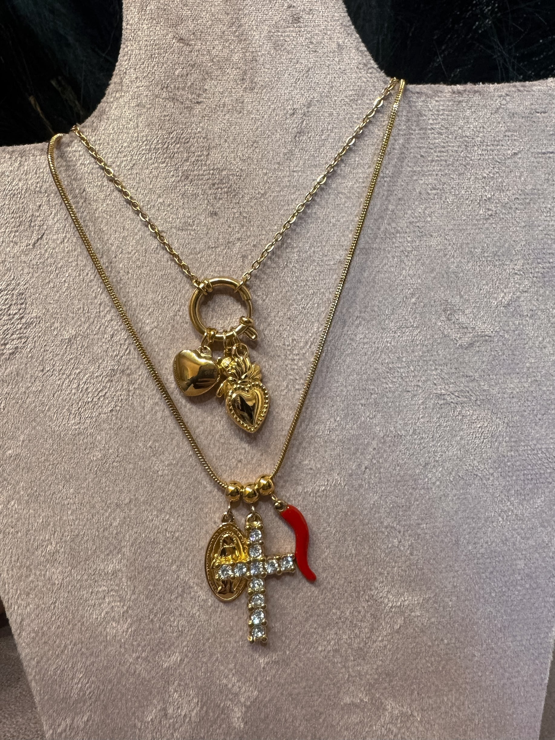 Mix Collane Oro Croce +varianti