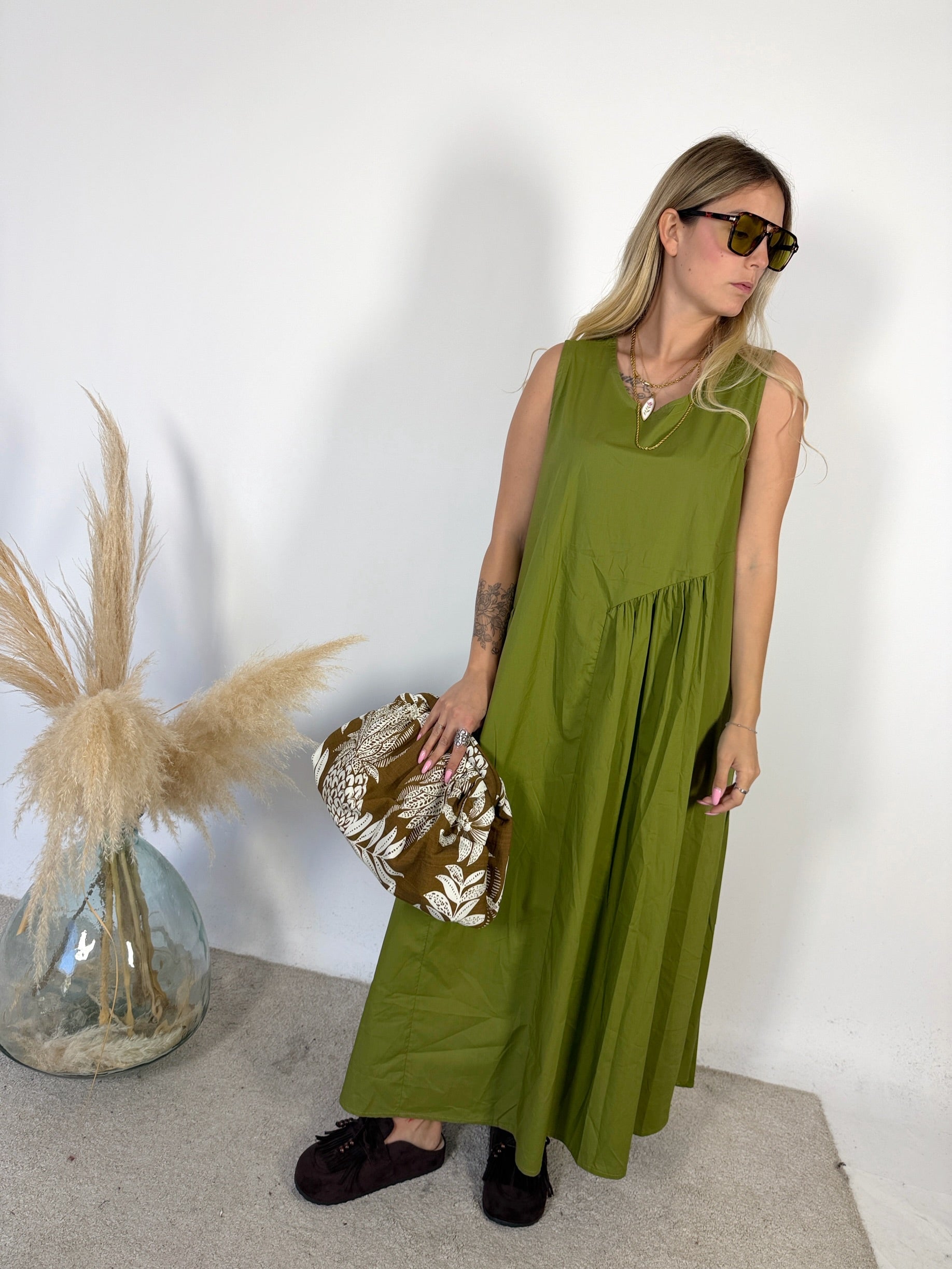Maxi Abito Cotton +Colori