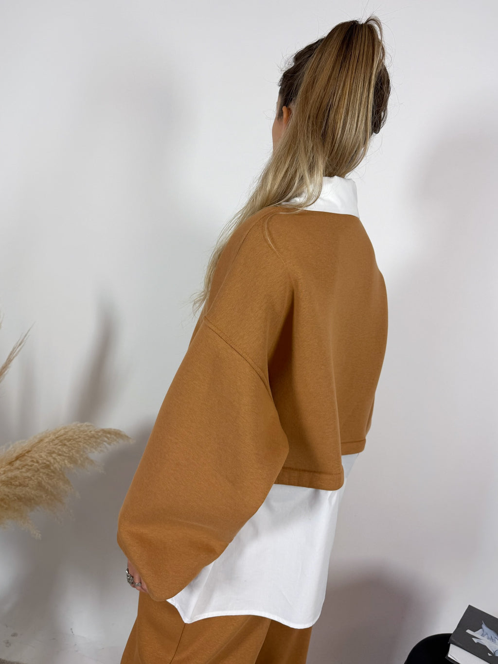 Felpa Camicia Camel Kostumn1