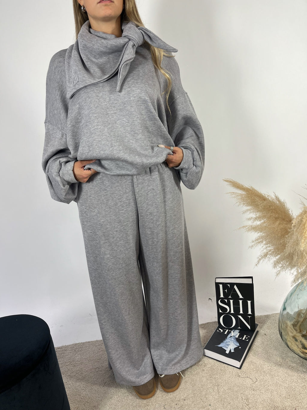 Pantalone Maja Kostumn1 Grigio