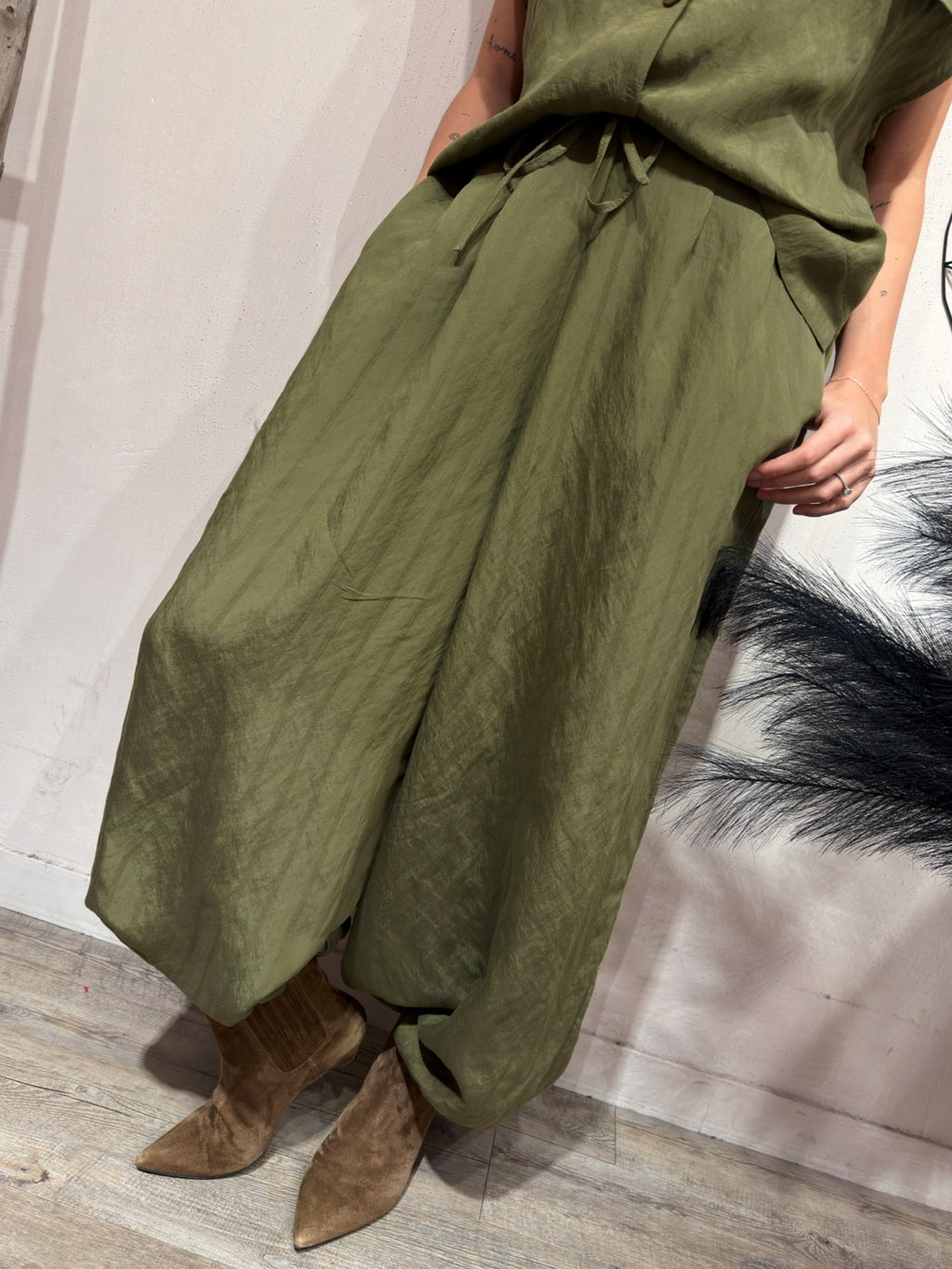 Pantalone Aladdin Militare Kontatto