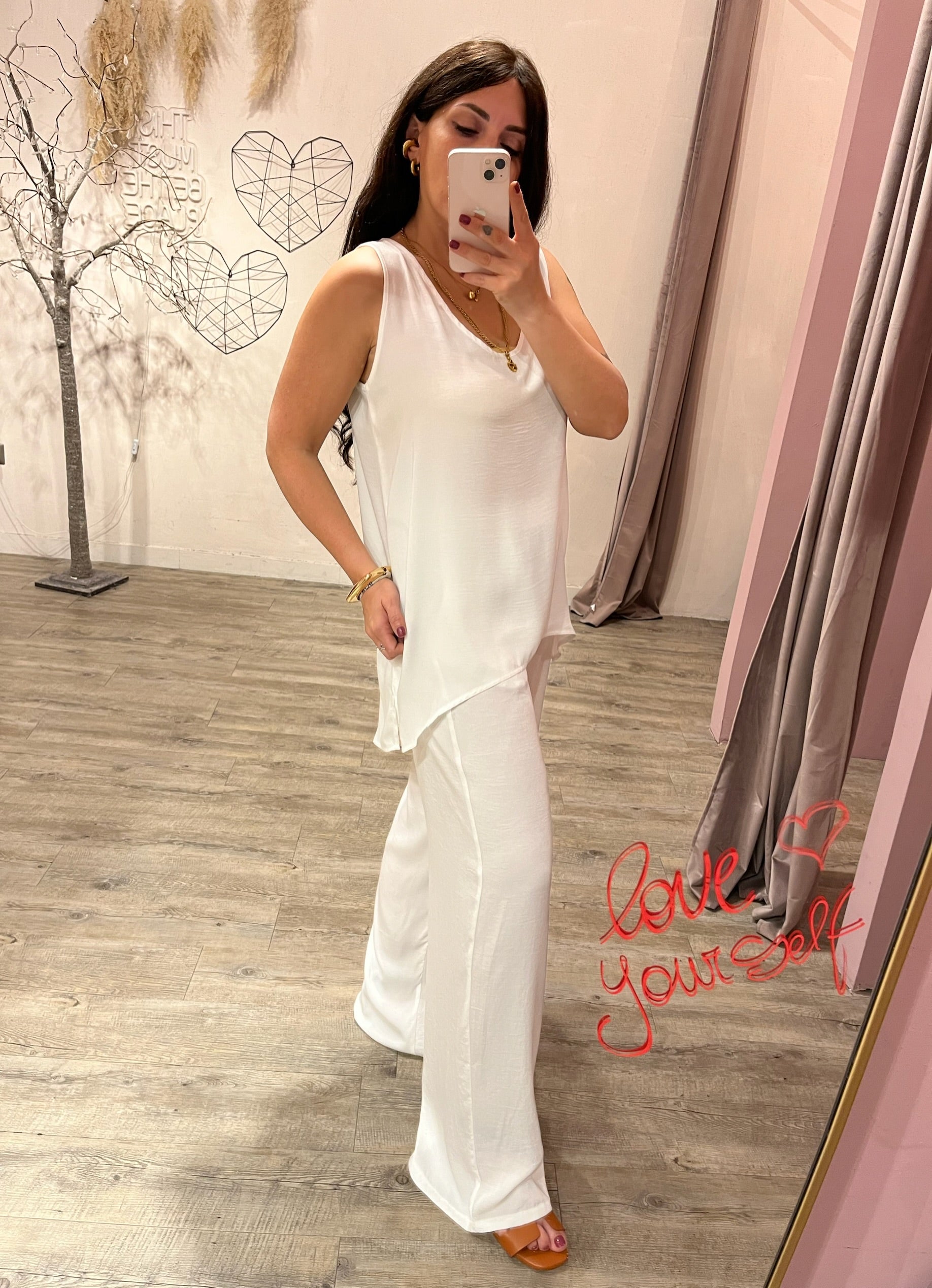 Canotta Lunga Satin YouDecide +colori