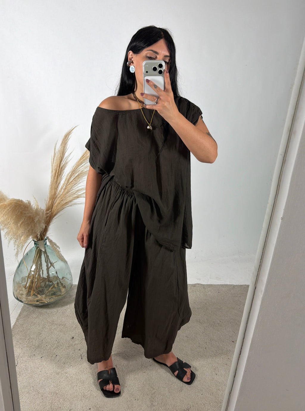 Blusa Barbara Mussola Moro