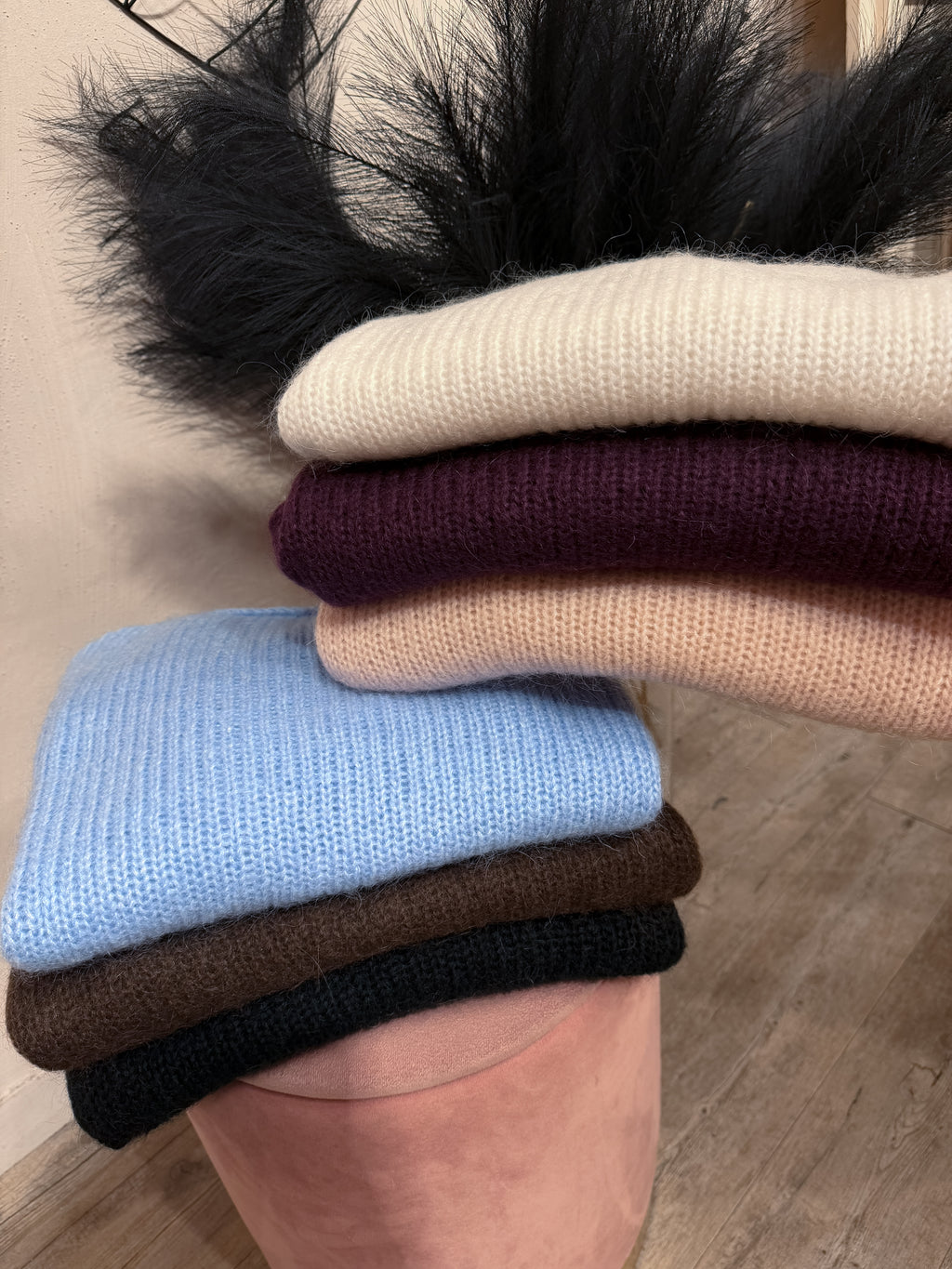 Maxi Maglia Scatola Mohair Kontatto +Colori
