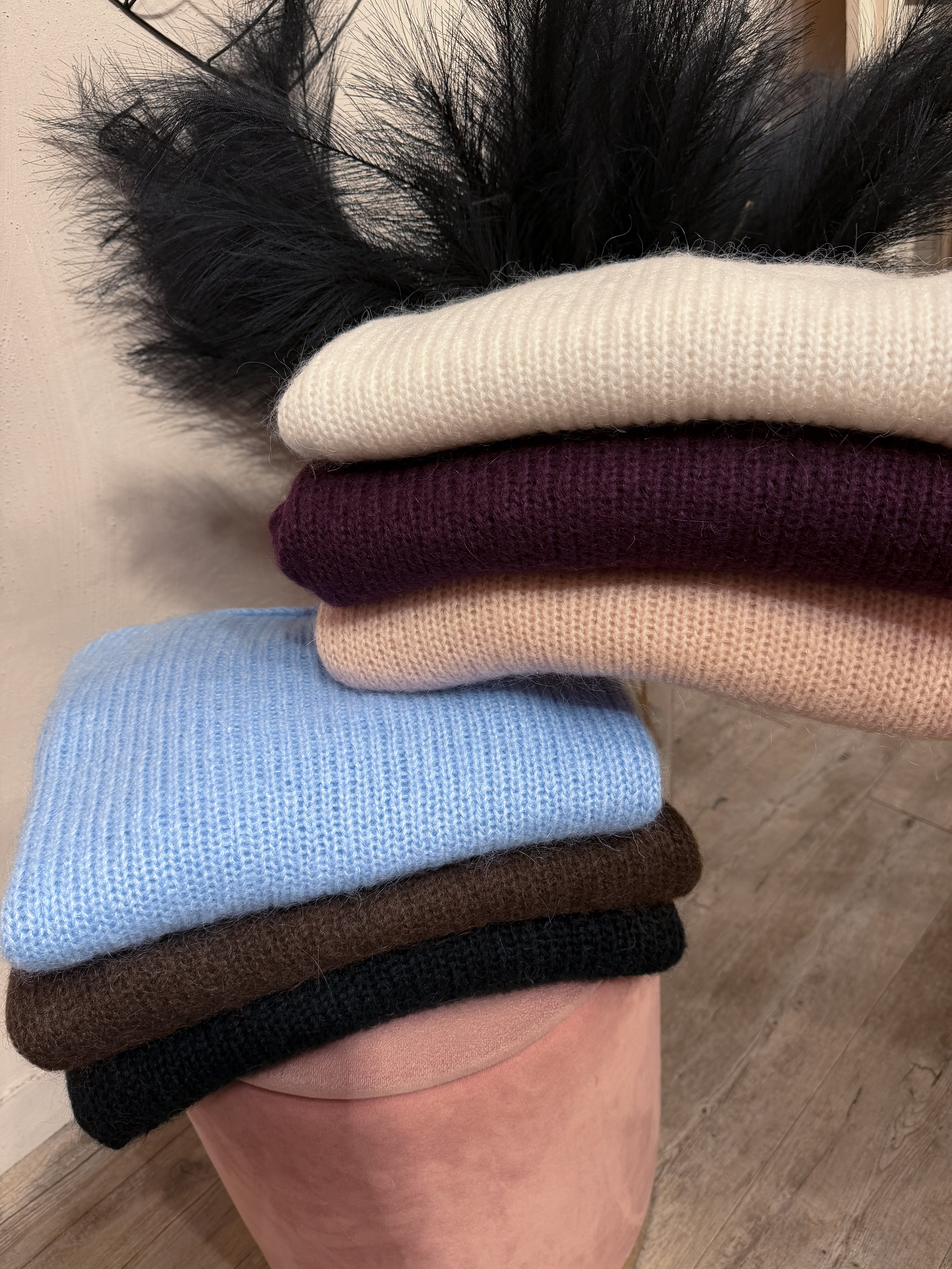 Maxi Maglia Scatola Mohair Kontatto +Colori