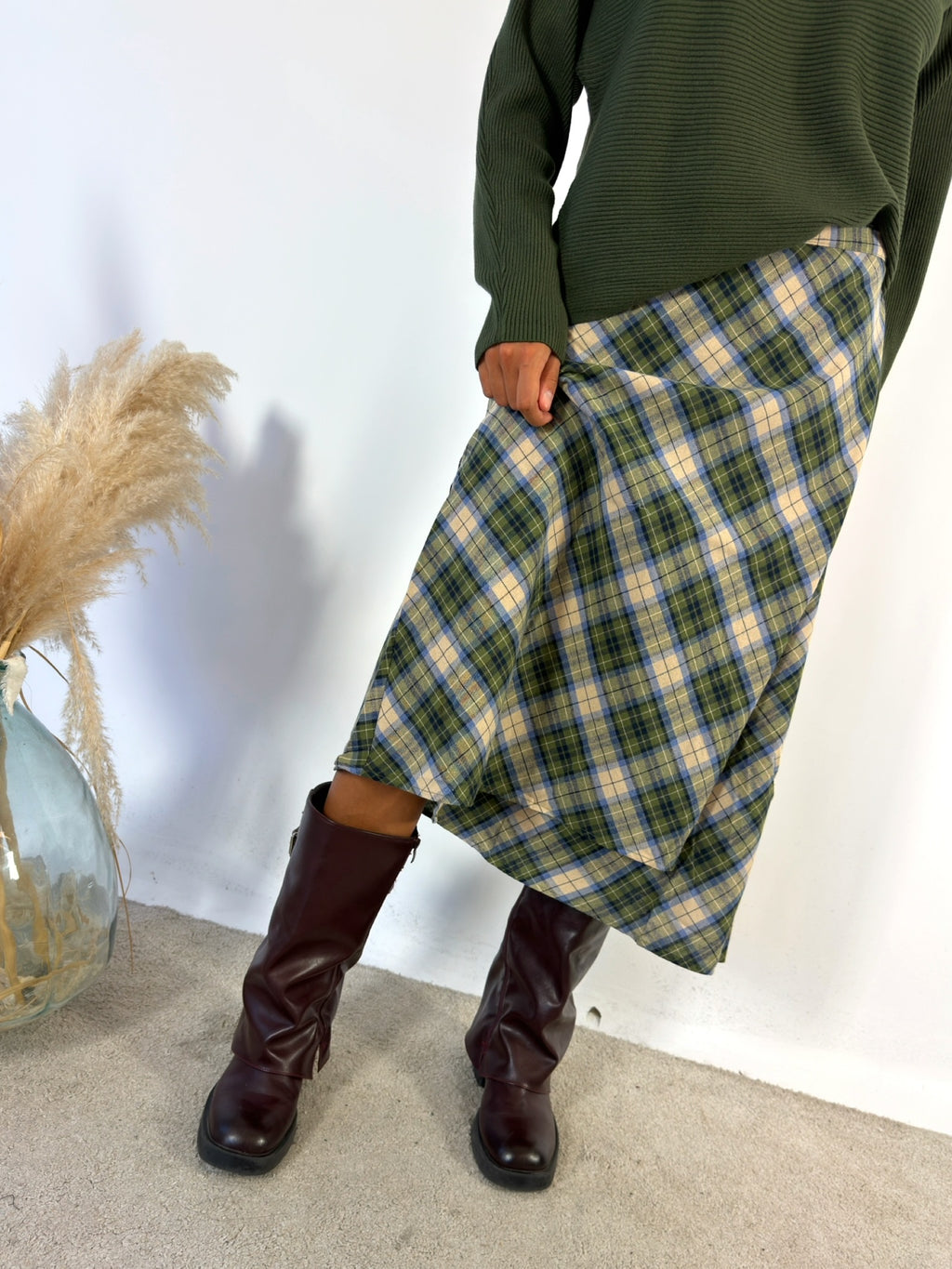 Gonna Portafoglio Tartan Militare Compania Fantastica