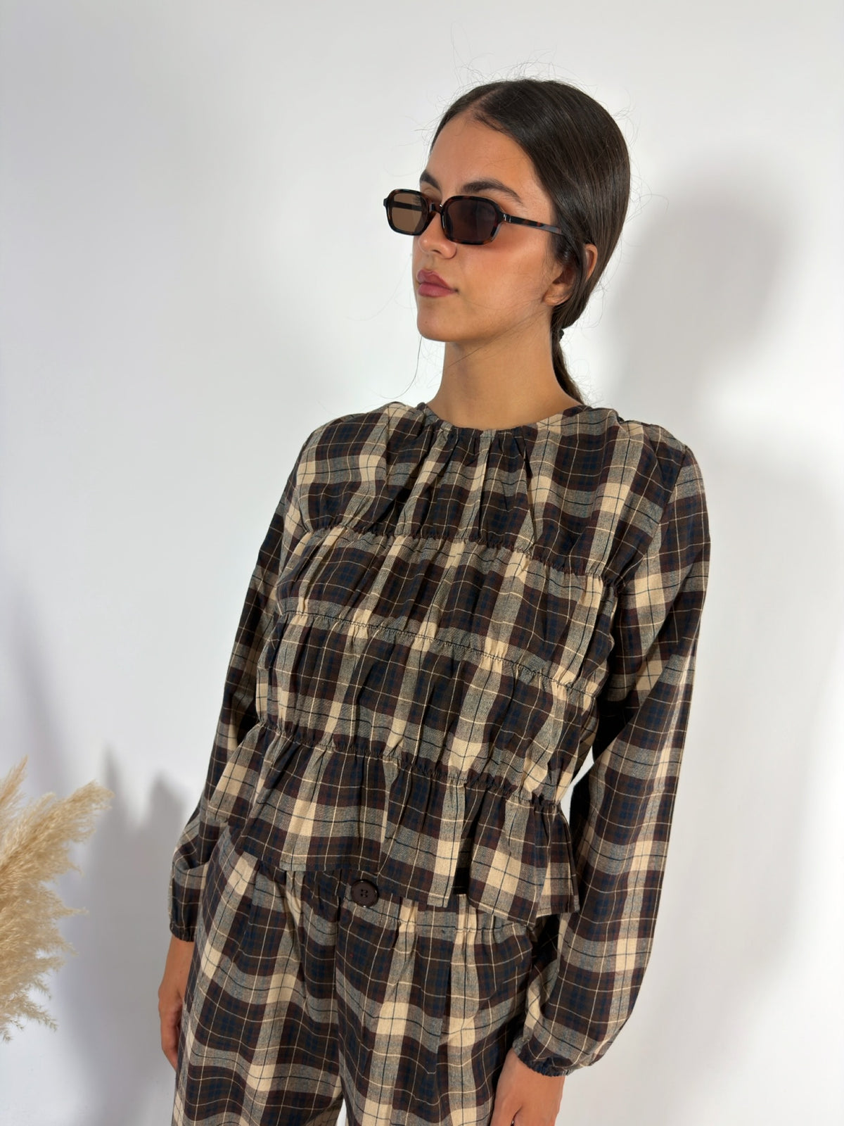Blusa Check Compania Fantastica