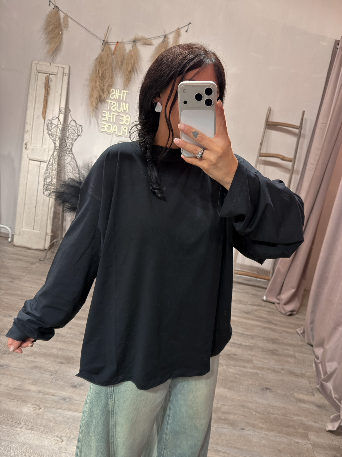 Maxi T-Shirt M/Lunga Cotone Kostumn1 +colori