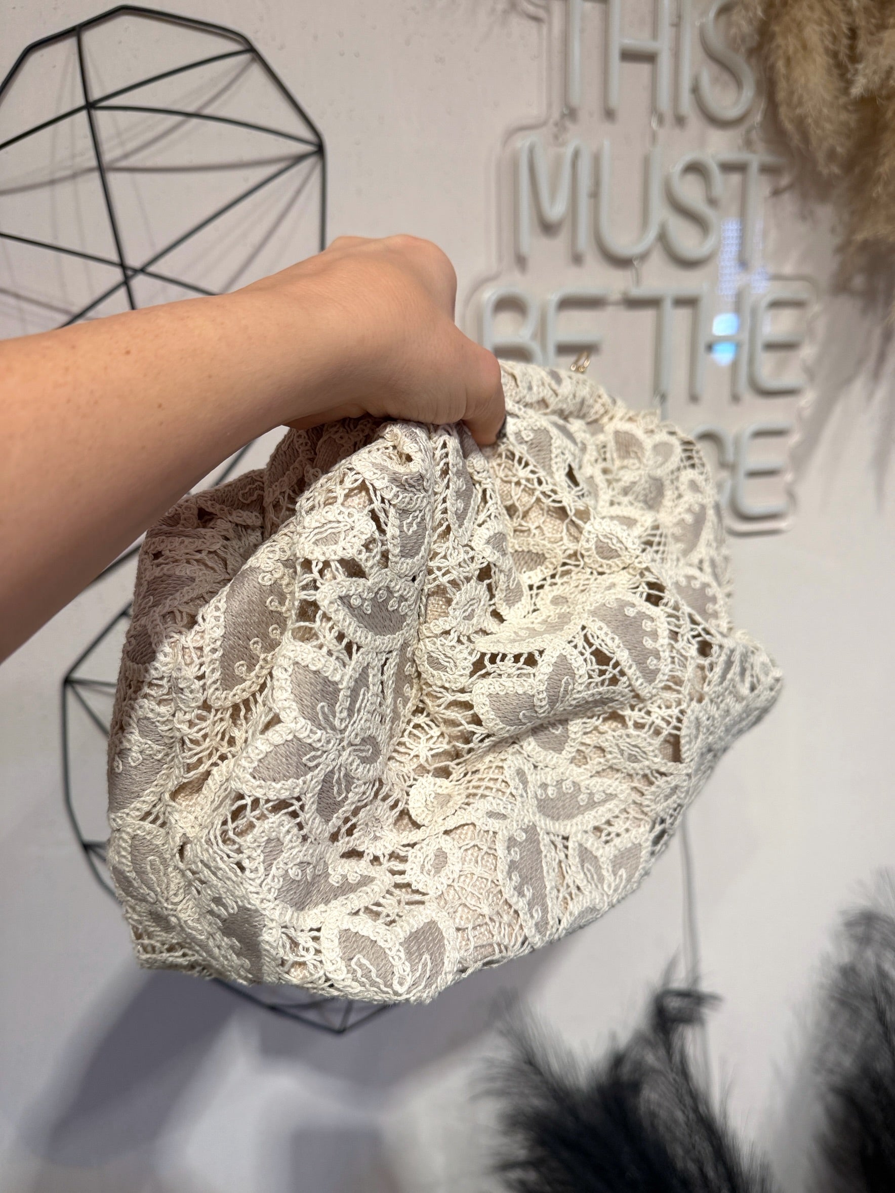 Maxi Clutch Pasticcino Tessuto Fantasia  +colori