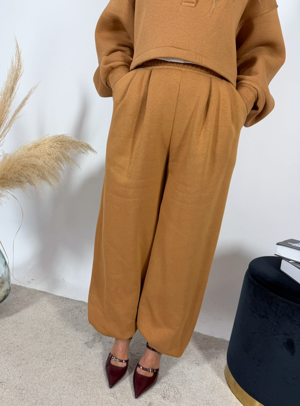 Panta Balloon Felpa Camel Kostumn1