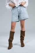 Short Jeans Chiaro Glamorous