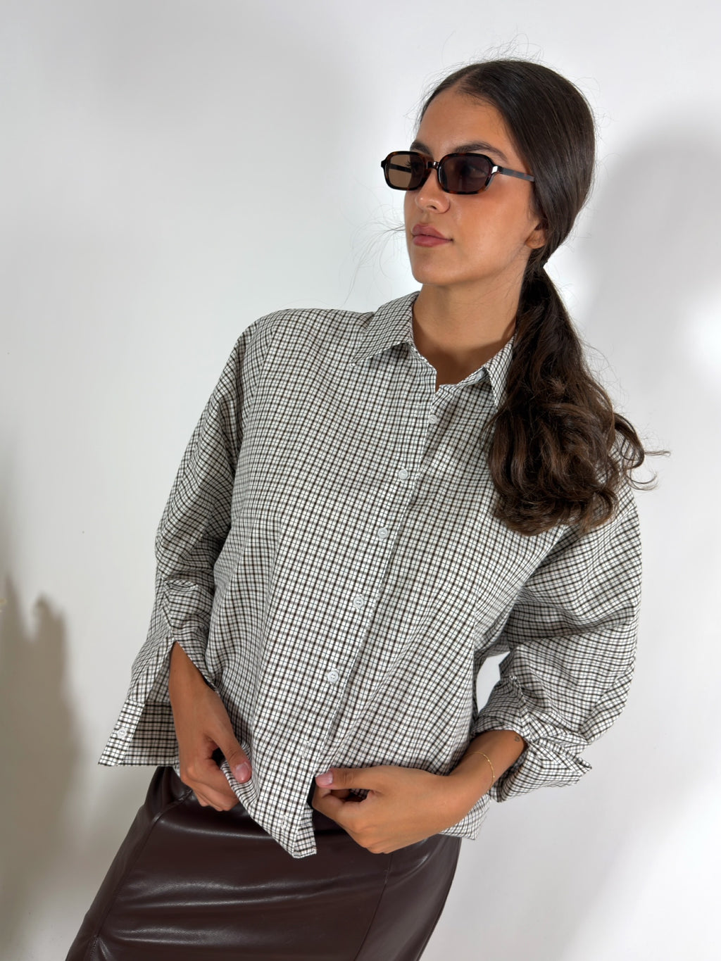 Camicia Boyfriend Check Wild Pony