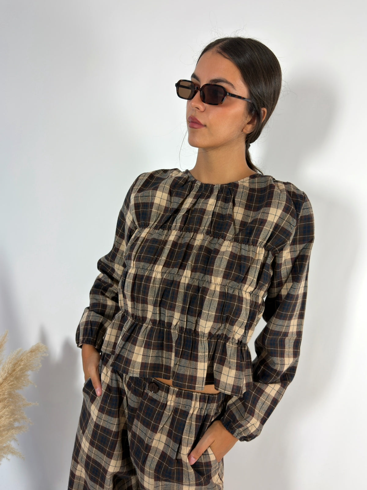 Blusa Check Compania Fantastica