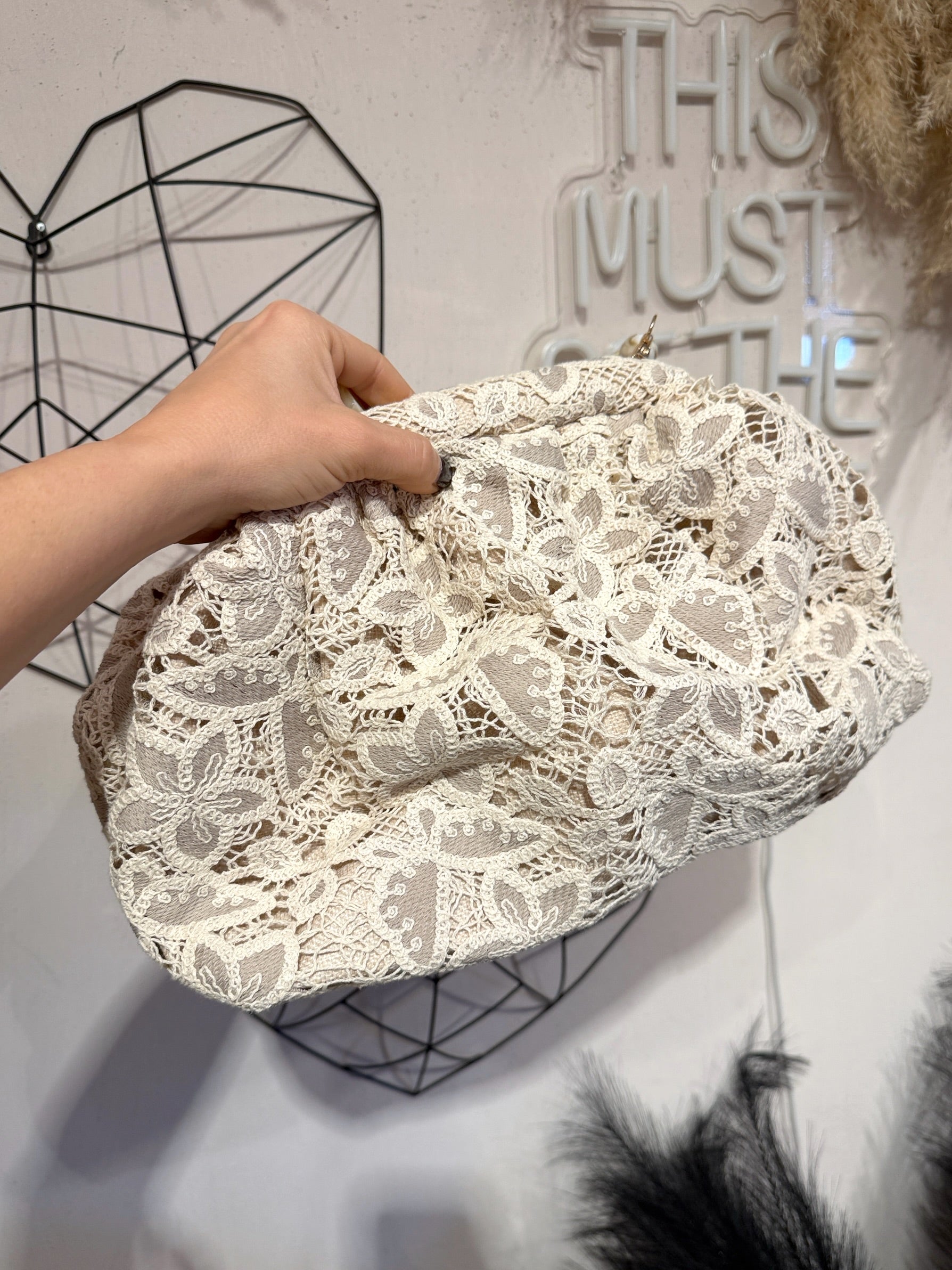 Maxi Clutch Pasticcino Tessuto Fantasia  +colori