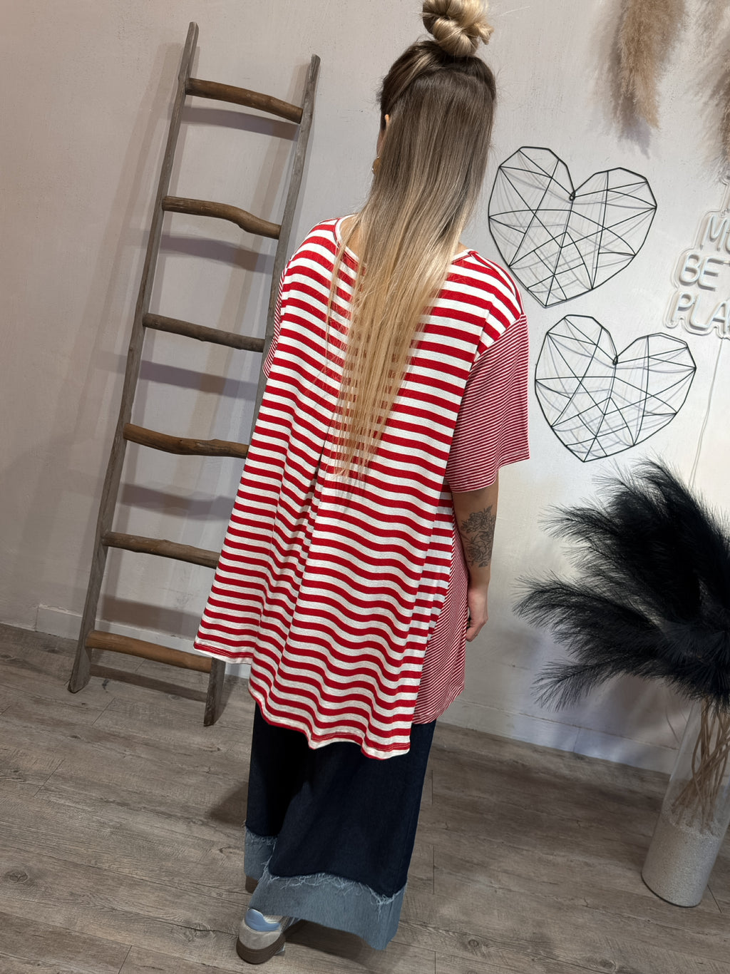 Maxi T-shirt Righe Felicia +colori