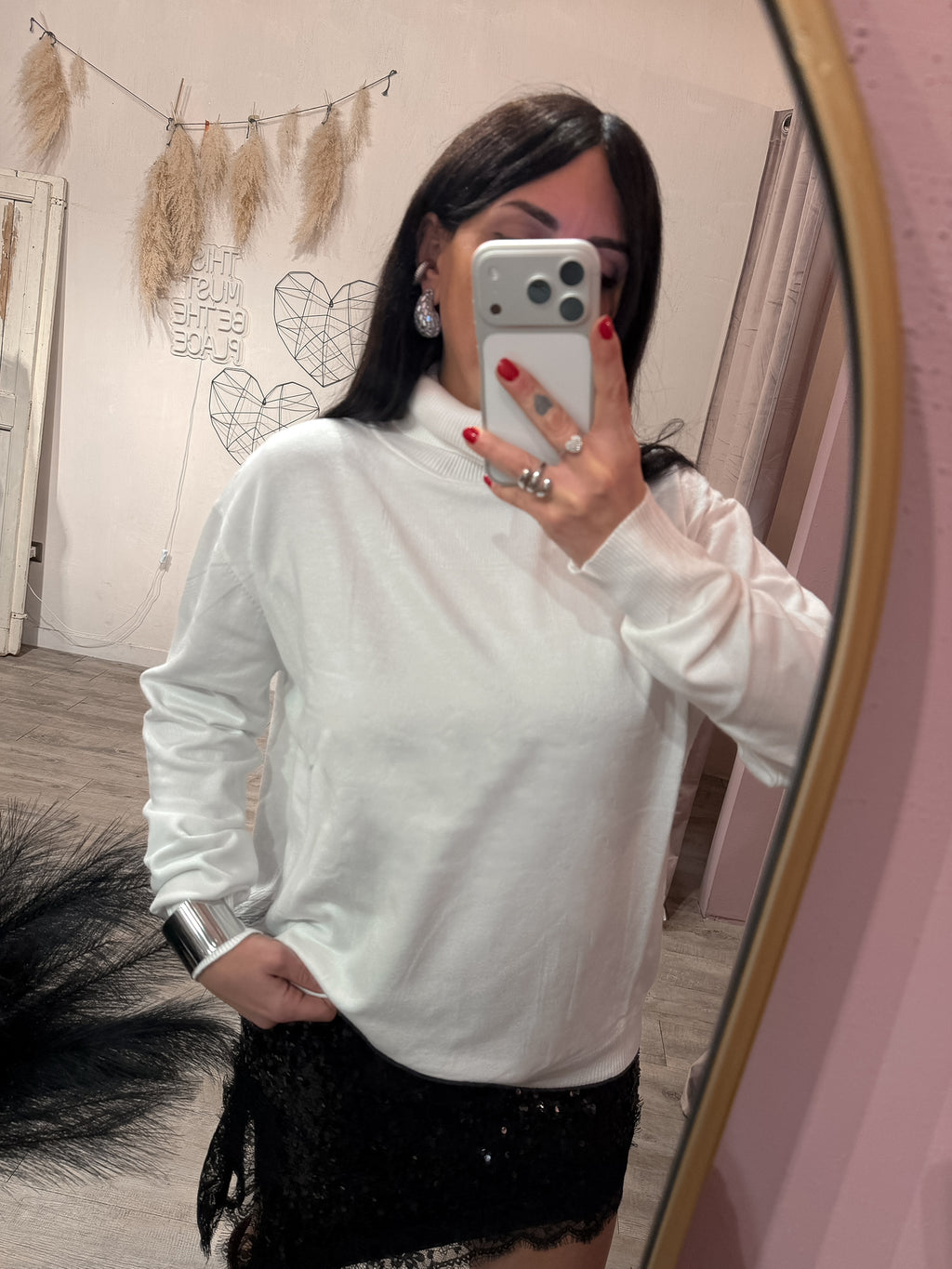 Maglia Basic Dolcevita +colori