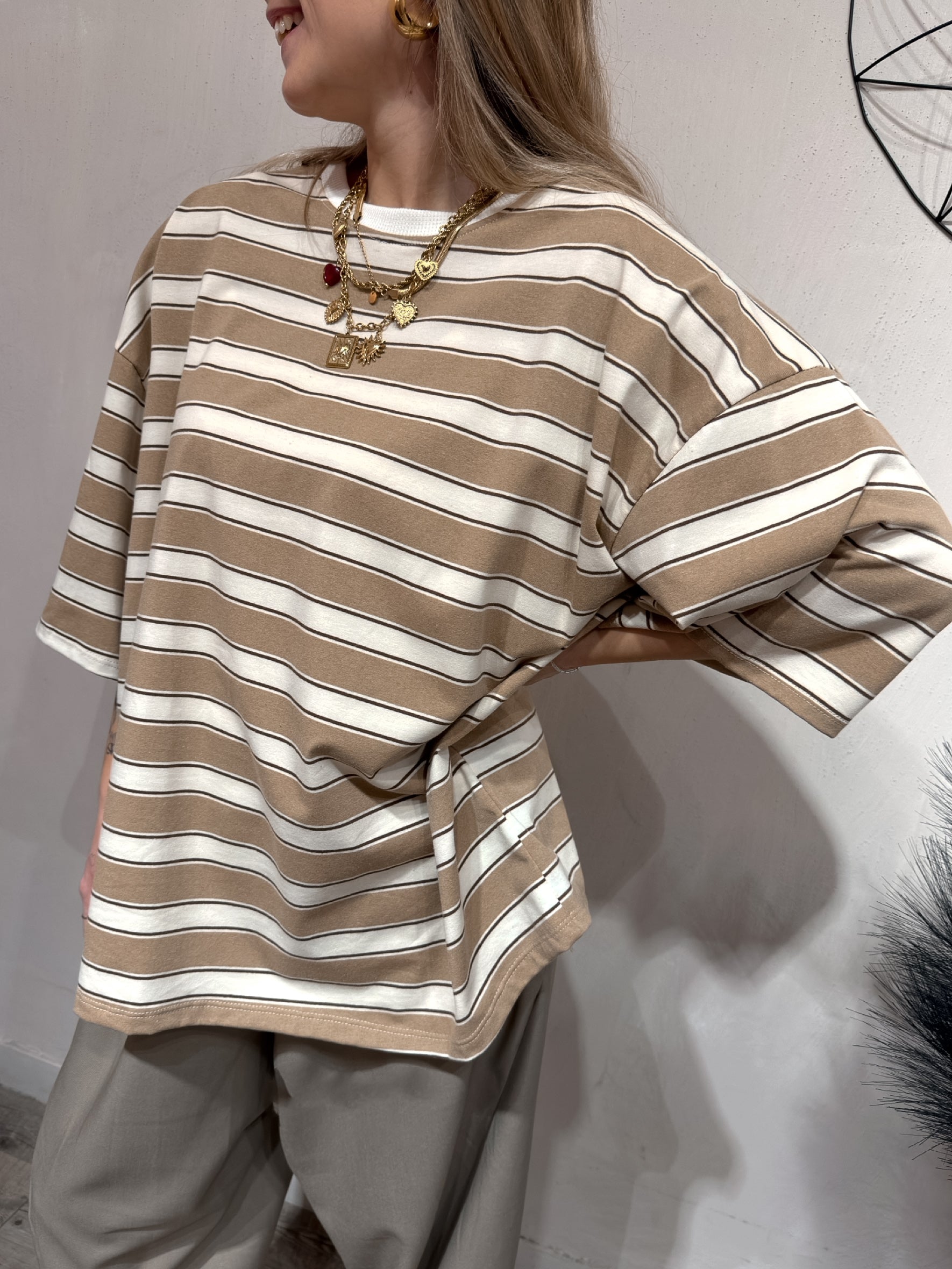 Maxi T-Shirt Stripes +colori