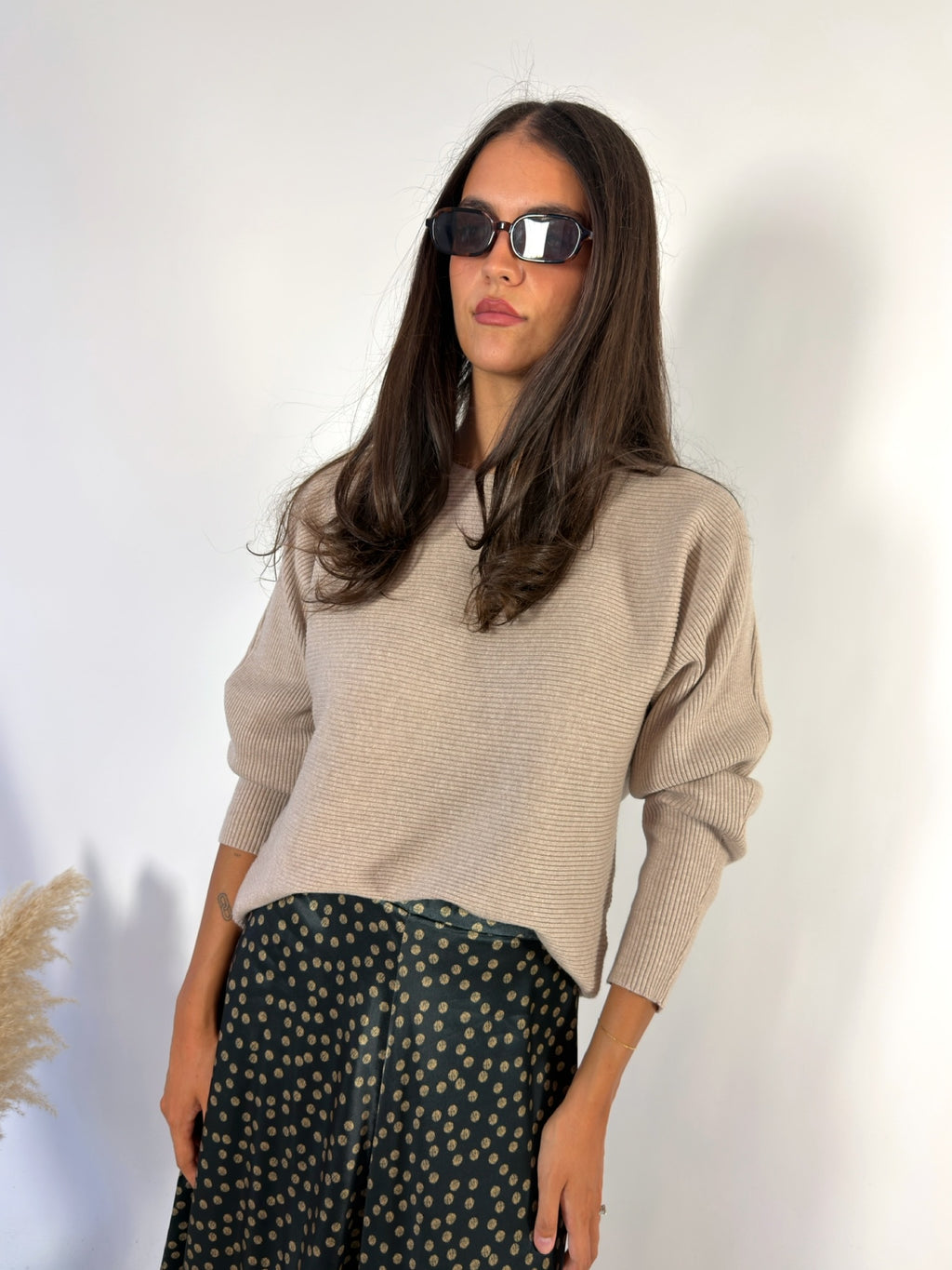 Maxi Maglia Coste Viscosa Stretch Compania Fantastica +colori